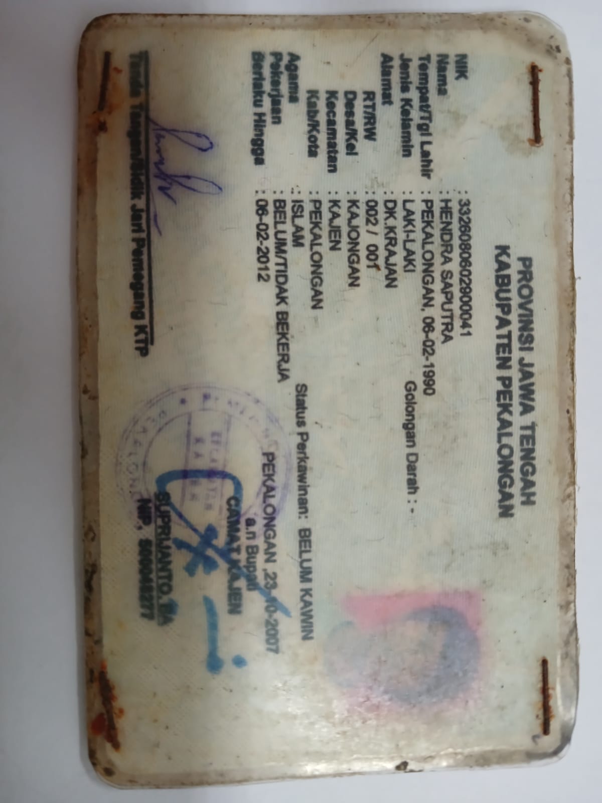 Foto laporan Dompet (TB0120)