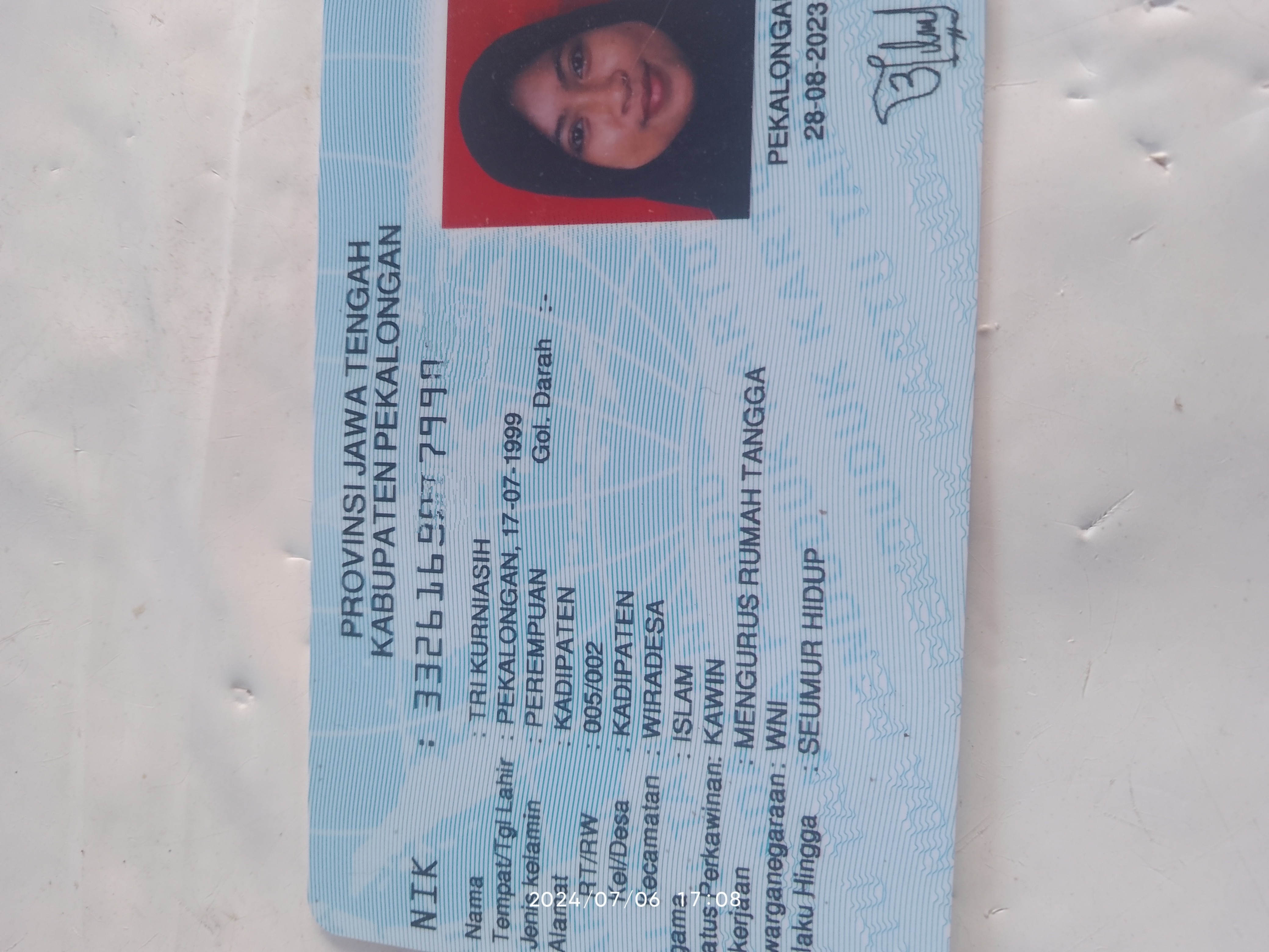 Foto laporan Tas berisi KTP ATM SIM BPJS (TB0184)