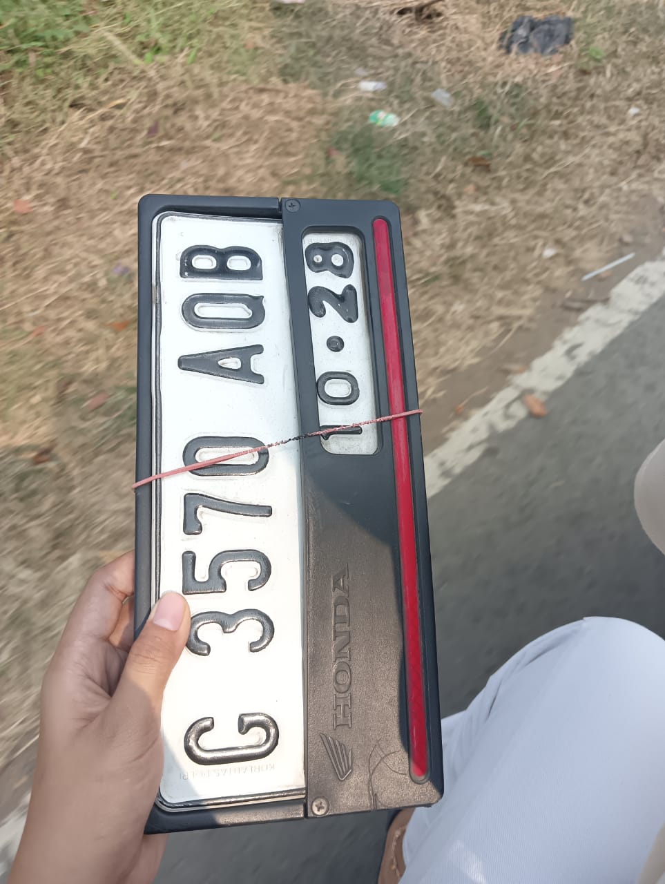 Foto laporan Plat Nomor Kendaraan Bermotor (TB0243)