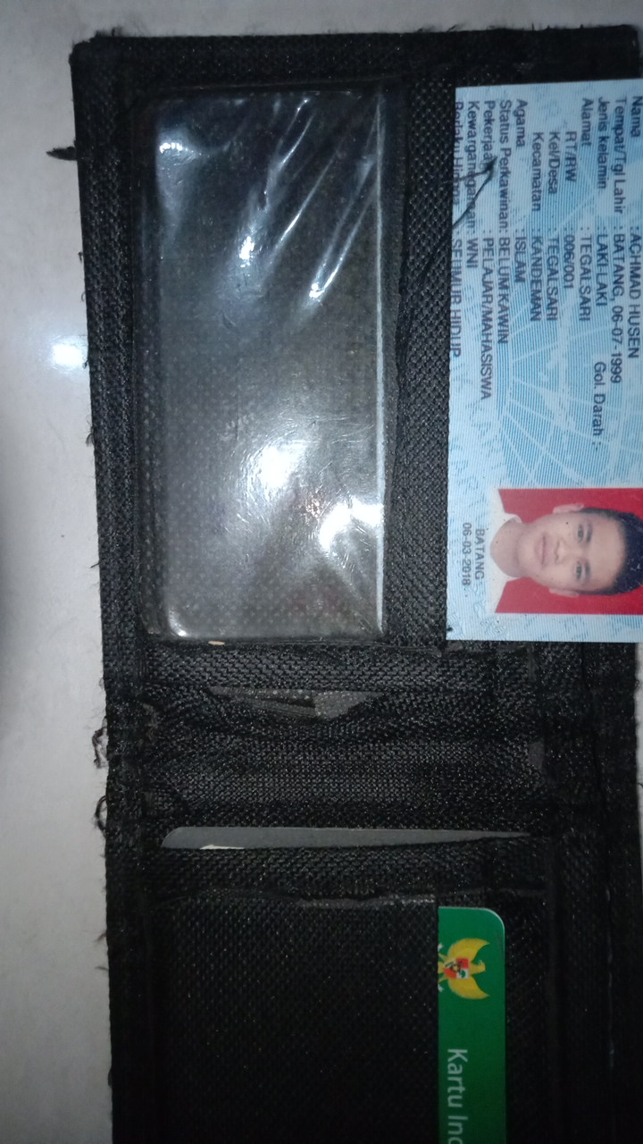 Foto laporan Dompet (TB0315)