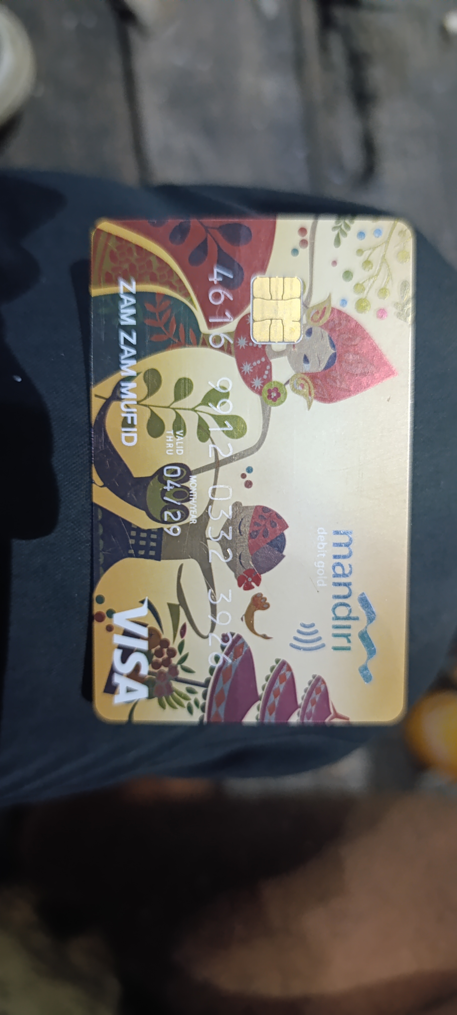 Foto laporan kartu atm (TB0337)