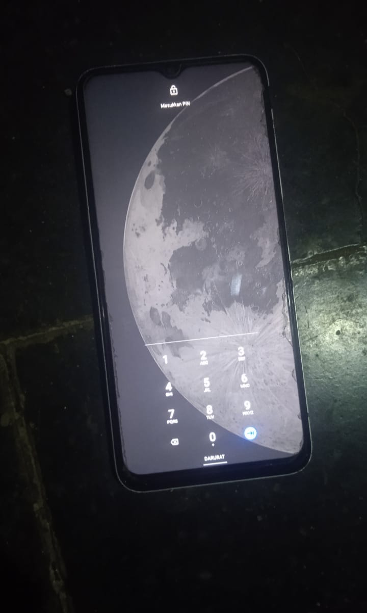 Foto laporan hp realme hijau (TB0406)