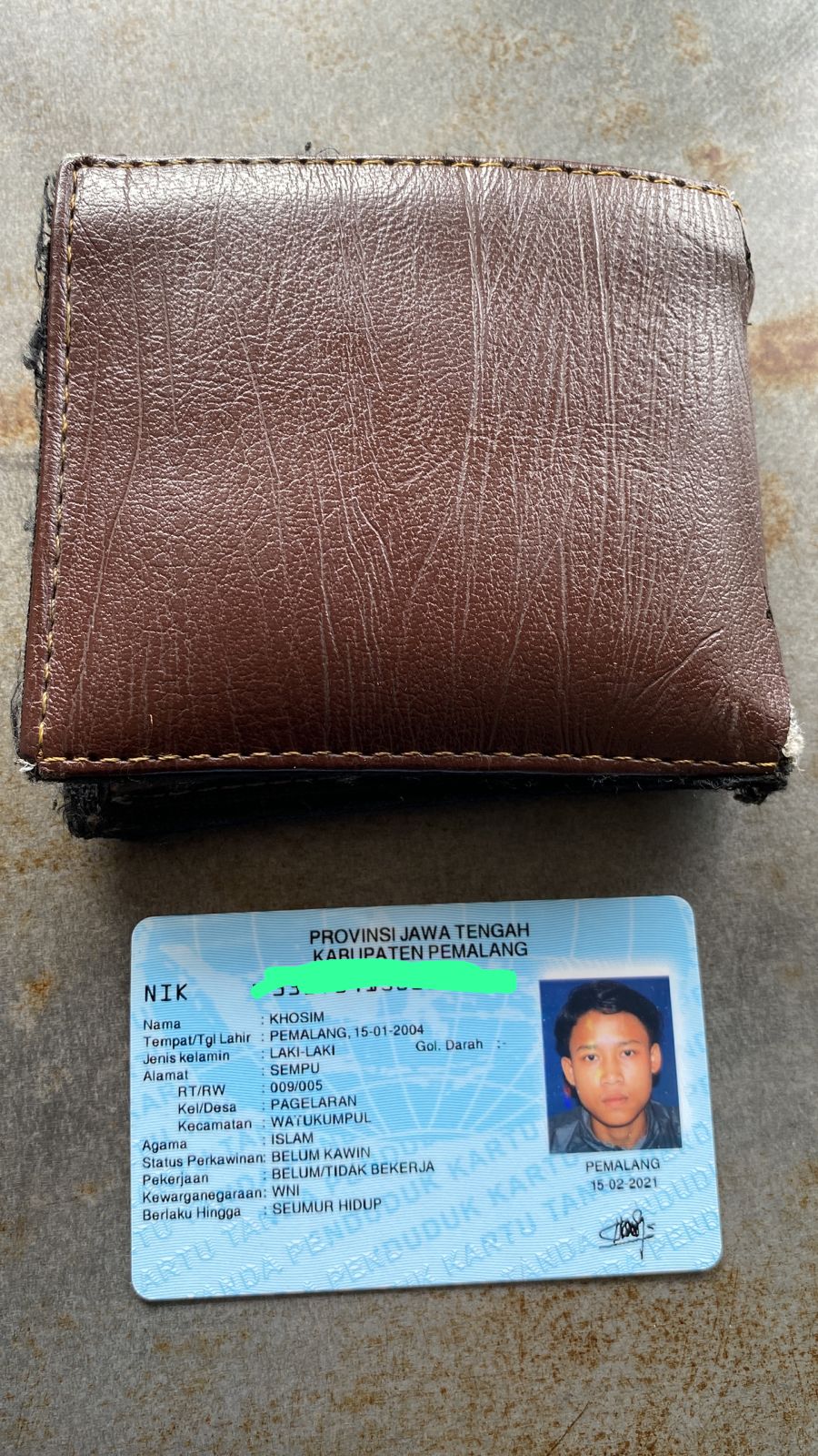 Foto laporan Dompet (TB0455)