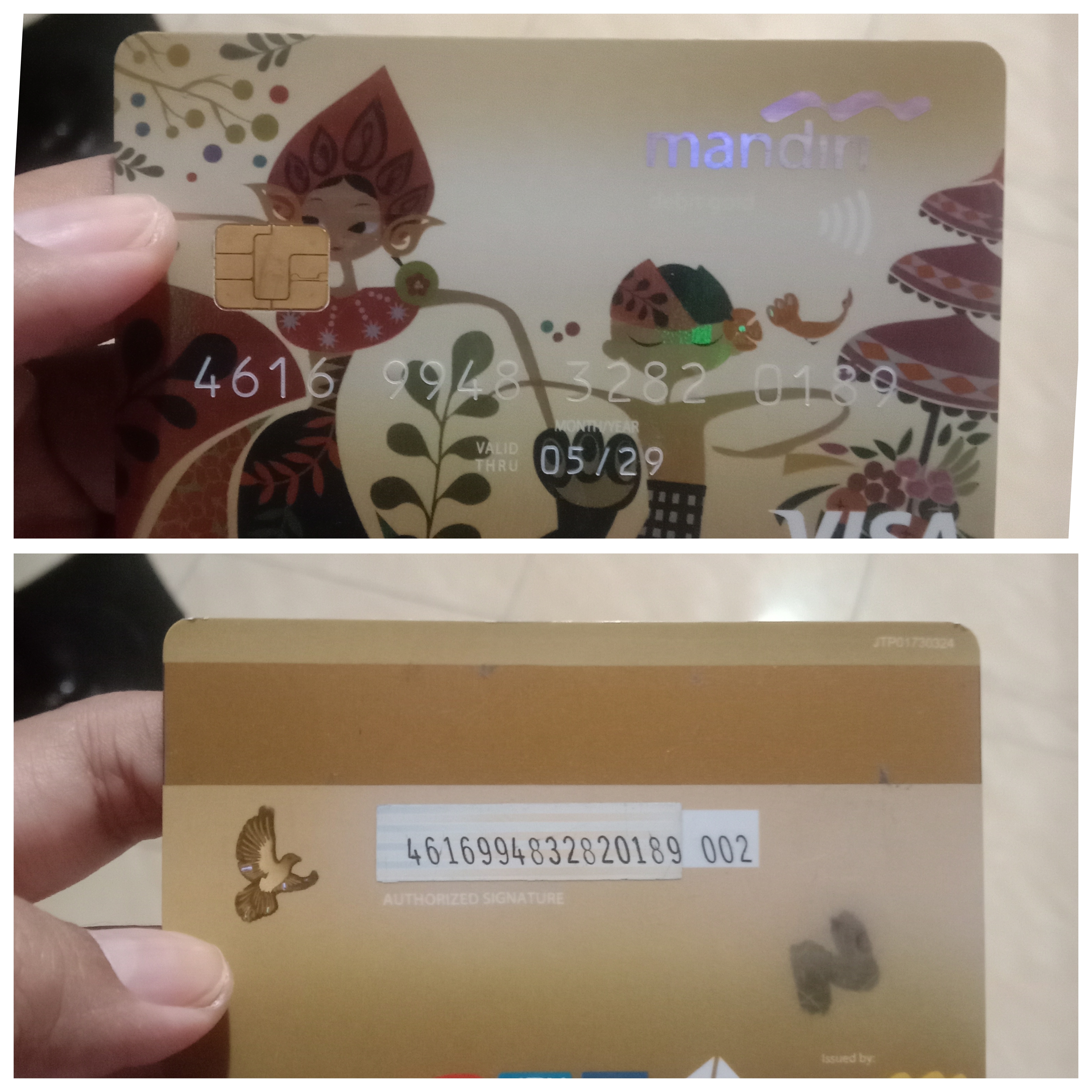 Foto laporan Kartu ATM (TB0463)