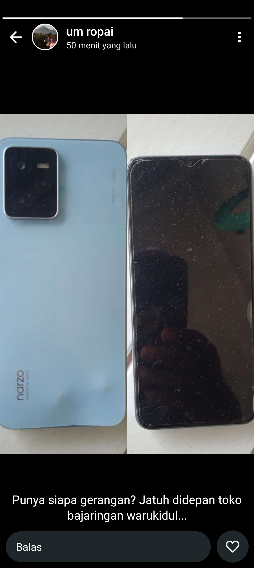 Foto laporan Hp (TB0510)