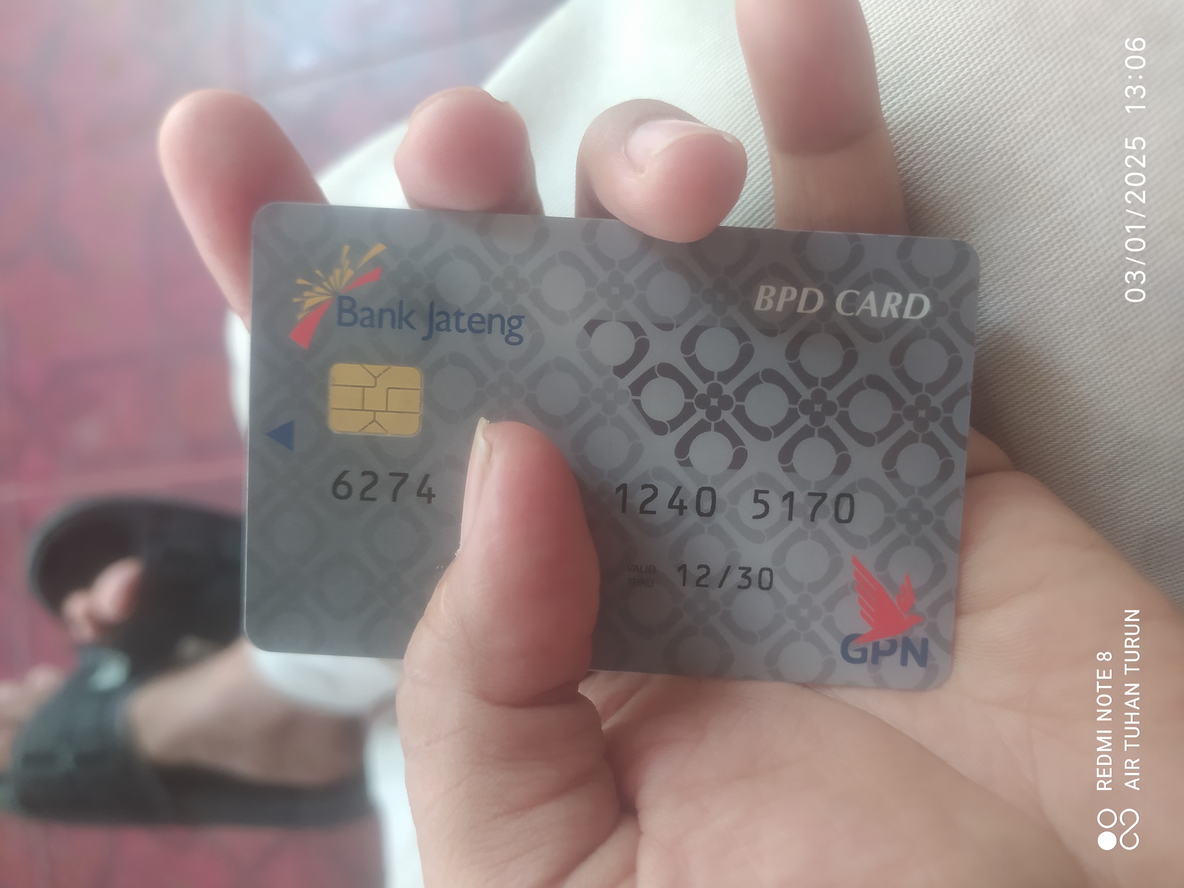 Foto laporan KARTU ATM BANK JATENG (TB0534)