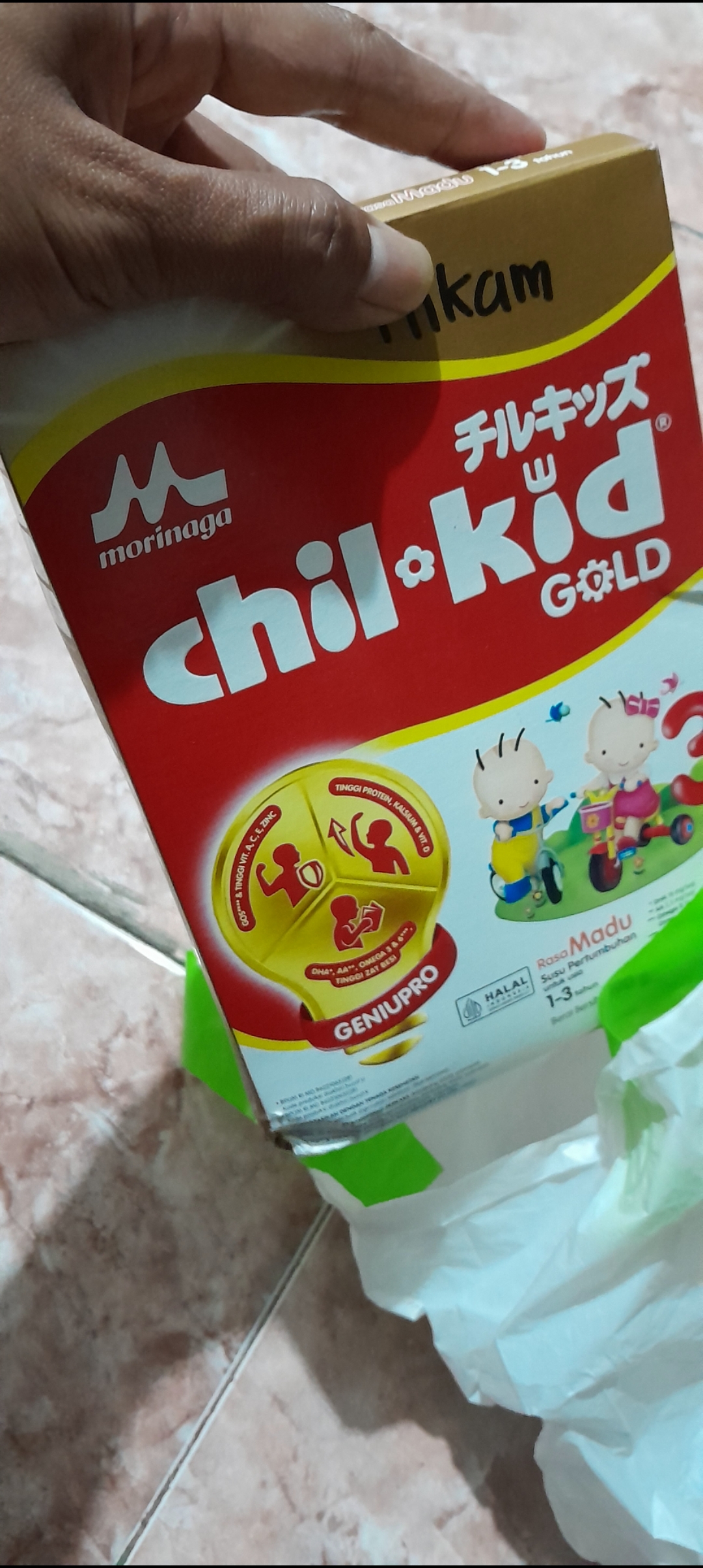 Foto laporan Susu Morinaga chil kid gols (TB0560)