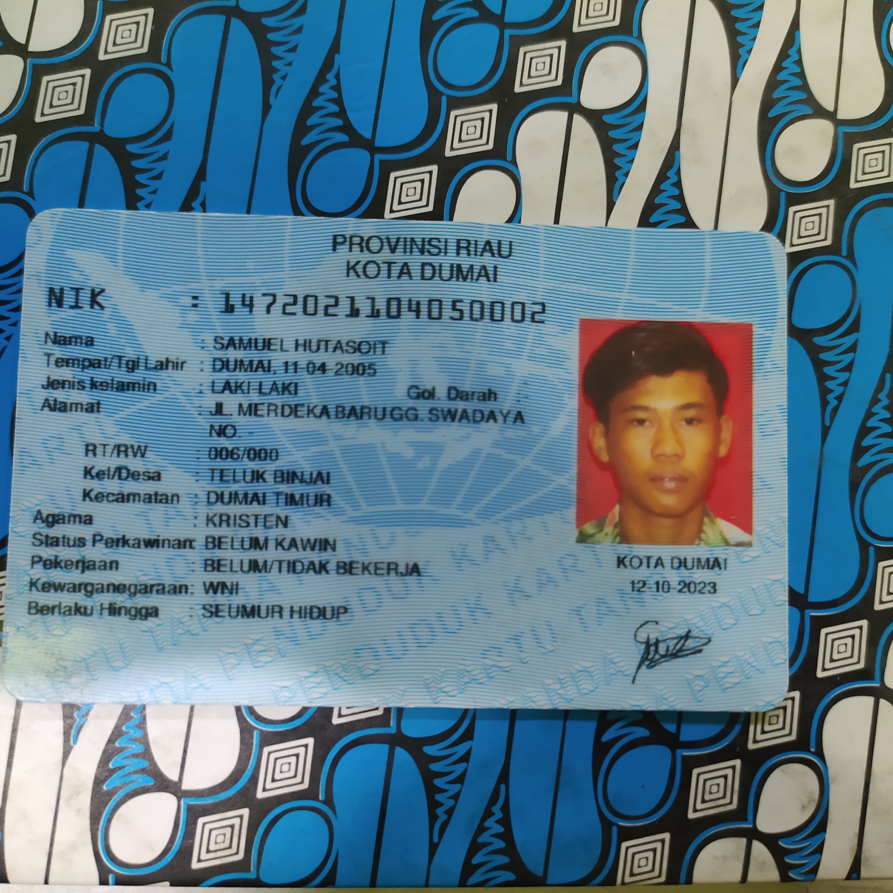 Foto laporan KTP (TB0567)