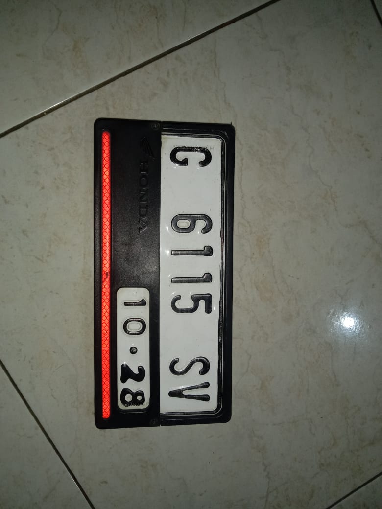 Foto laporan Plat nomor ber nopol G 6115 SV (TB0573)