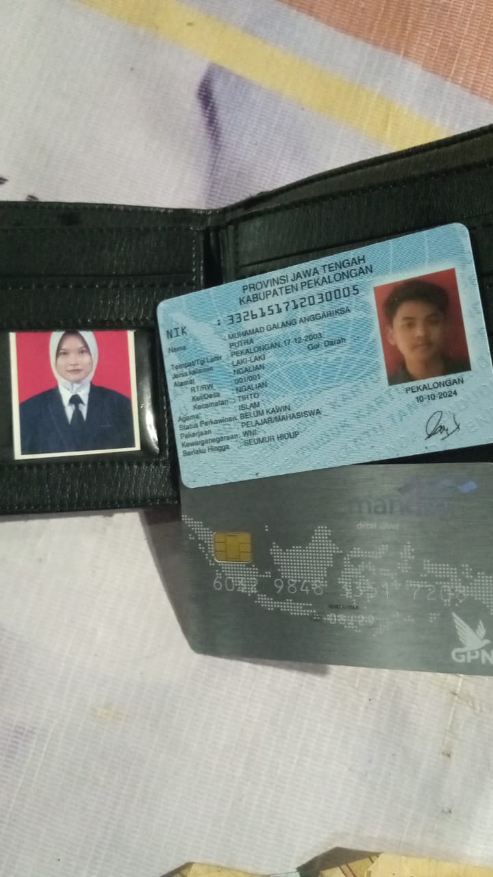 Foto laporan Dompet beserta isi (TB0618)
