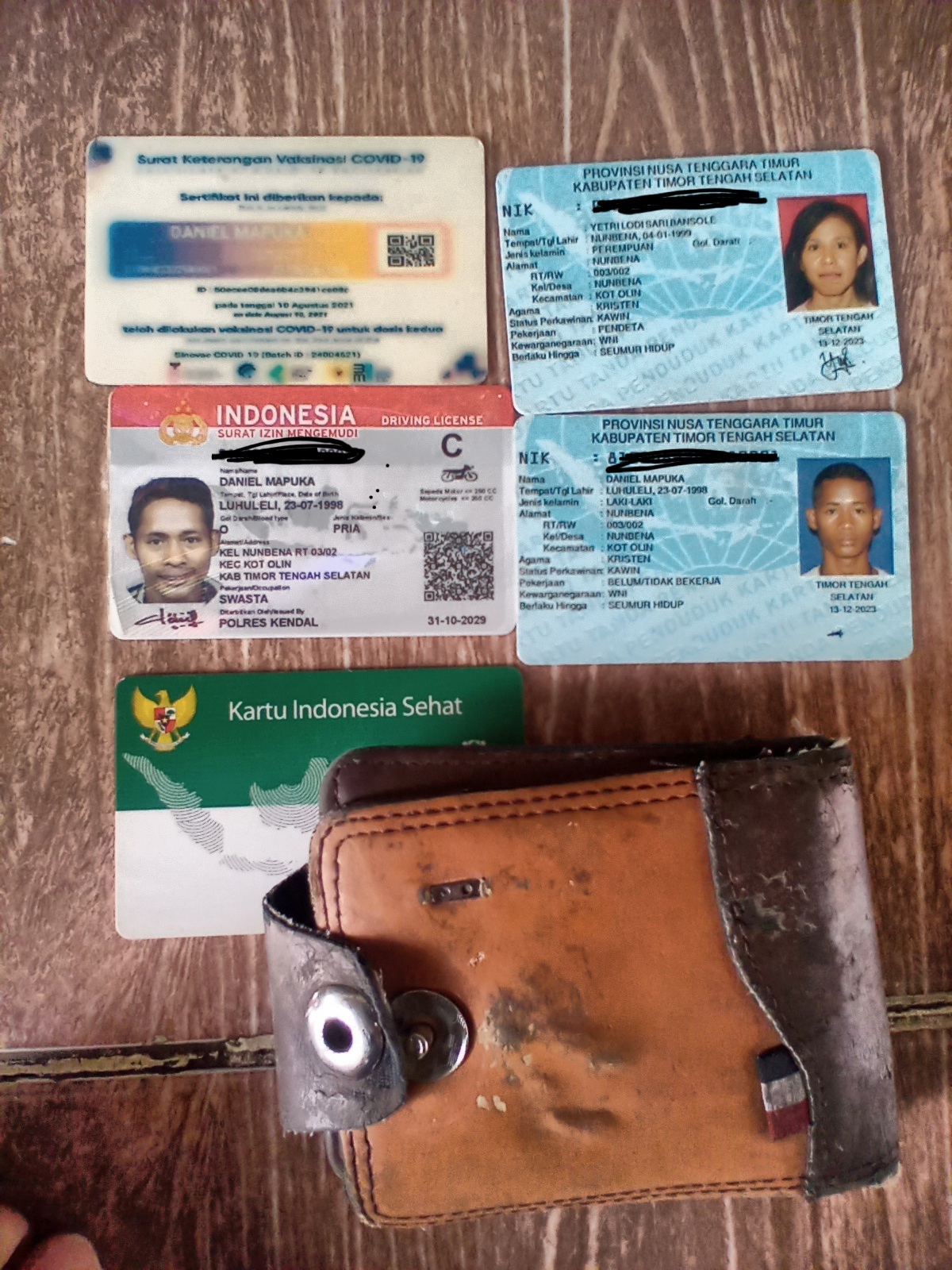Foto laporan Dompet (TB0627)