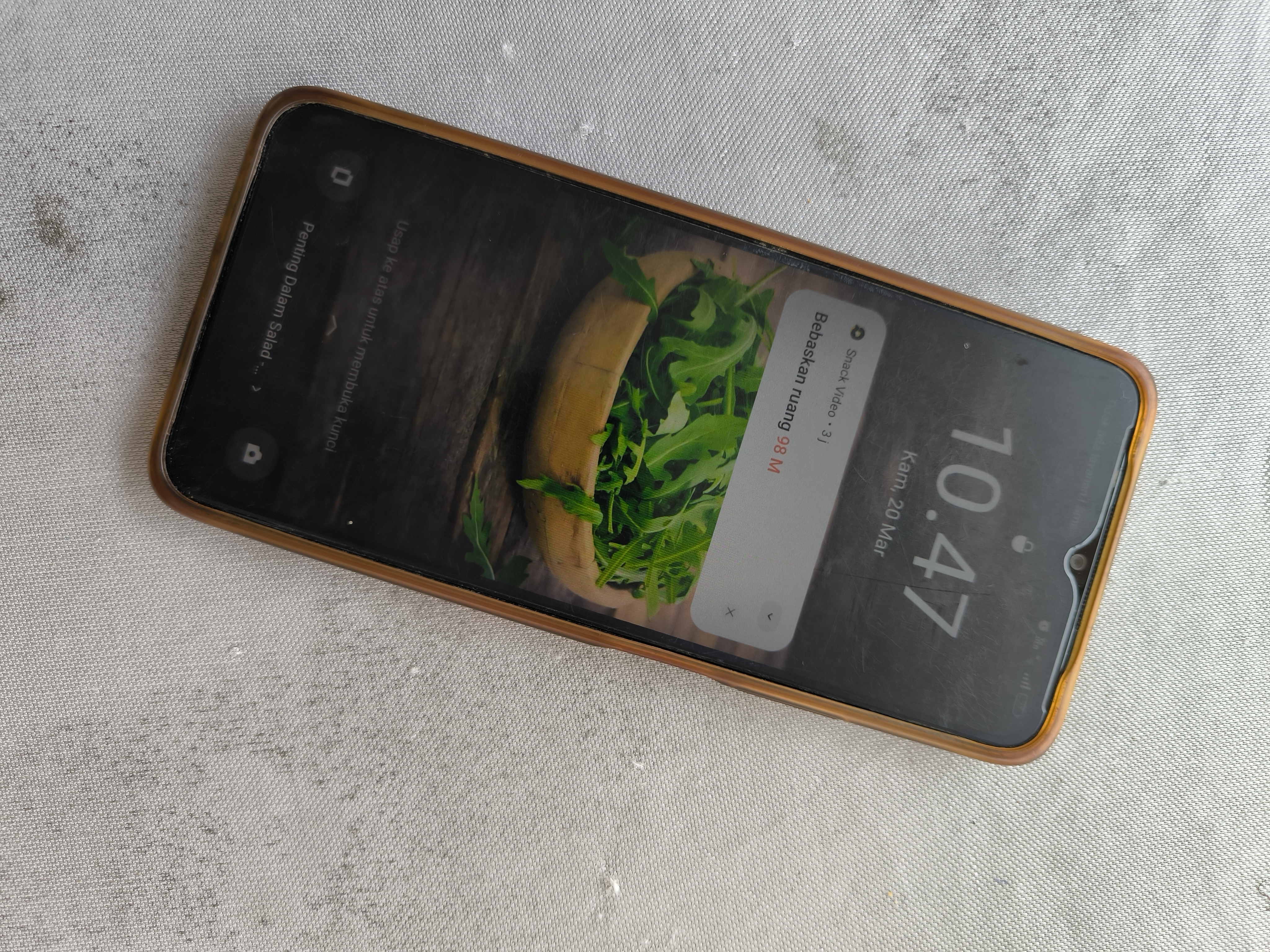 Foto laporan HP OPPO (TB0655)