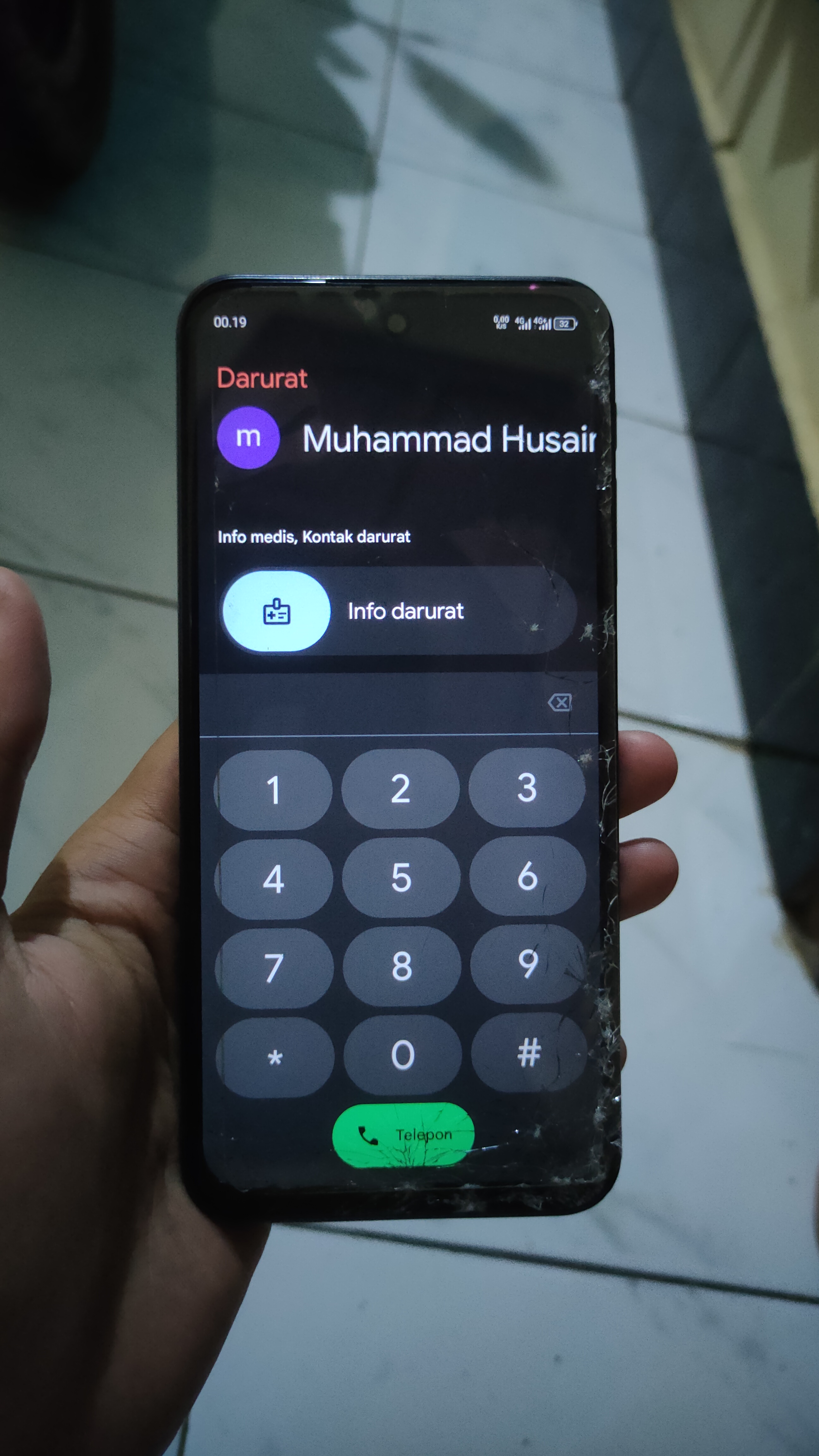 Foto laporan Hp itel power65 (TB0660)