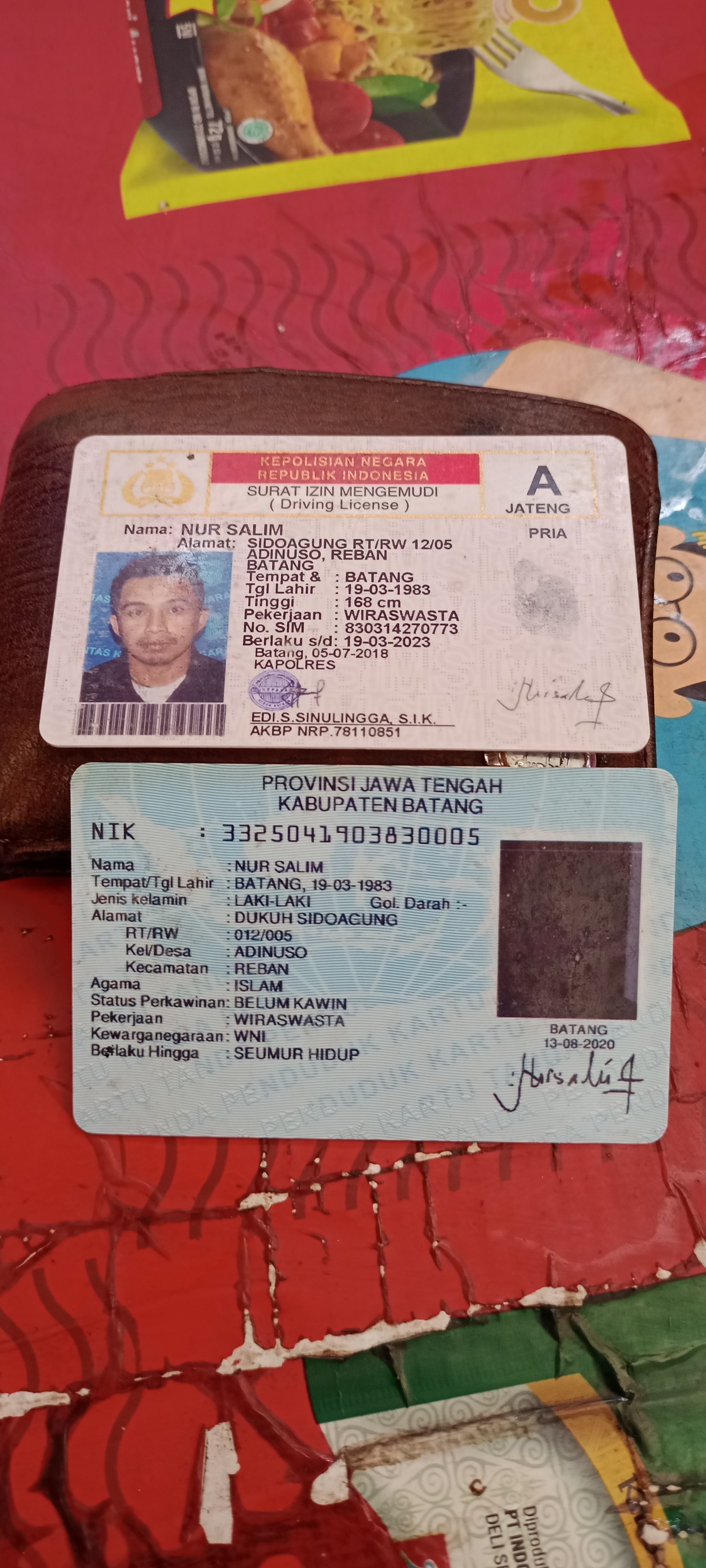 Foto laporan Dompet (TB0792)
