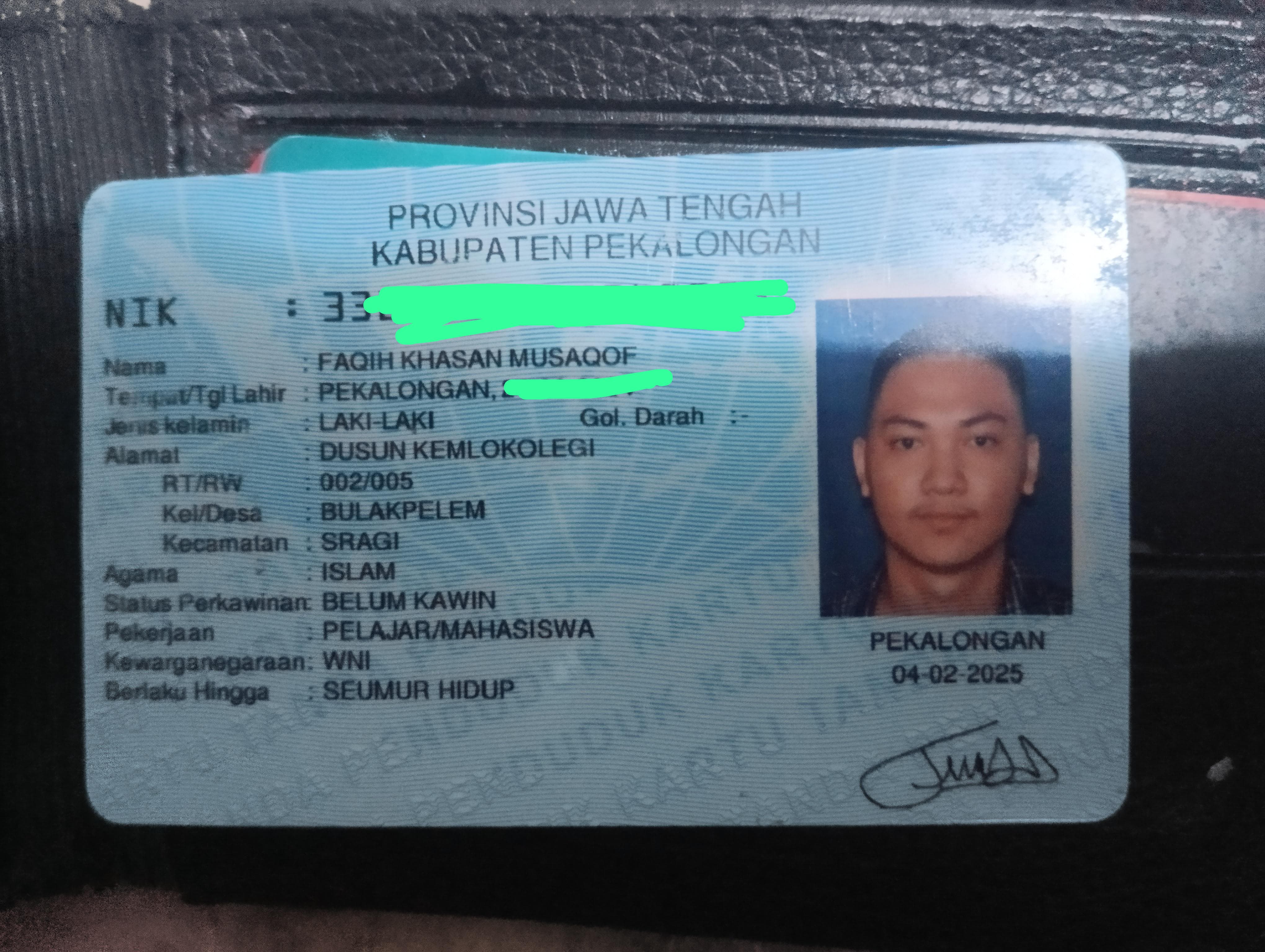 Foto laporan Dompet (TB0814)