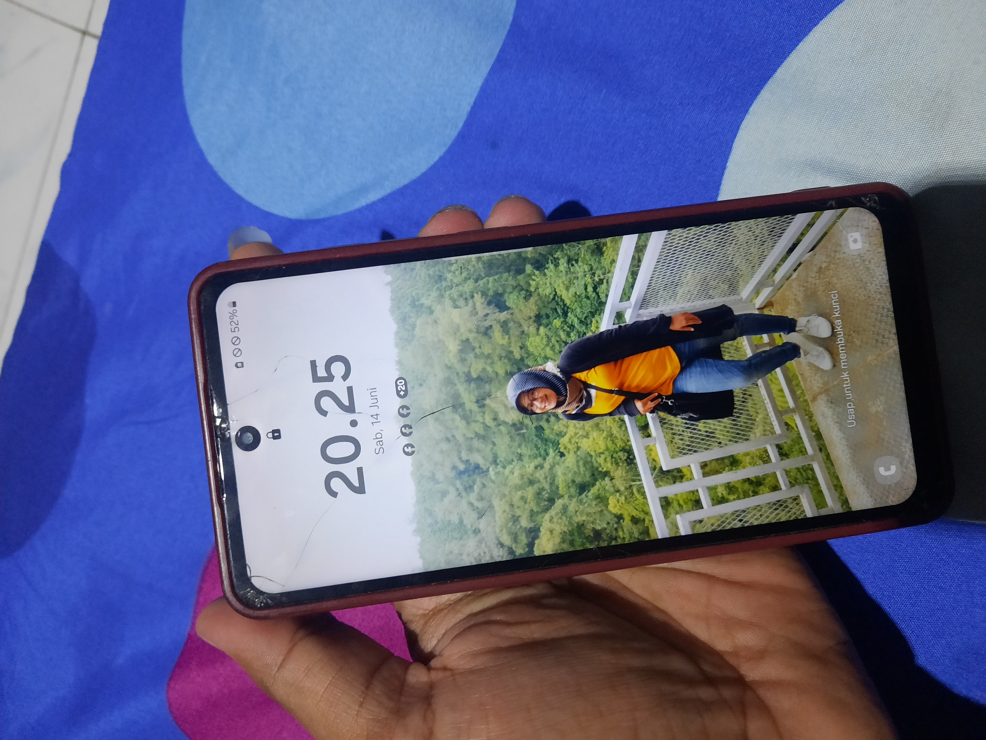 Foto laporan Hp Samsung A7 (TB0842)