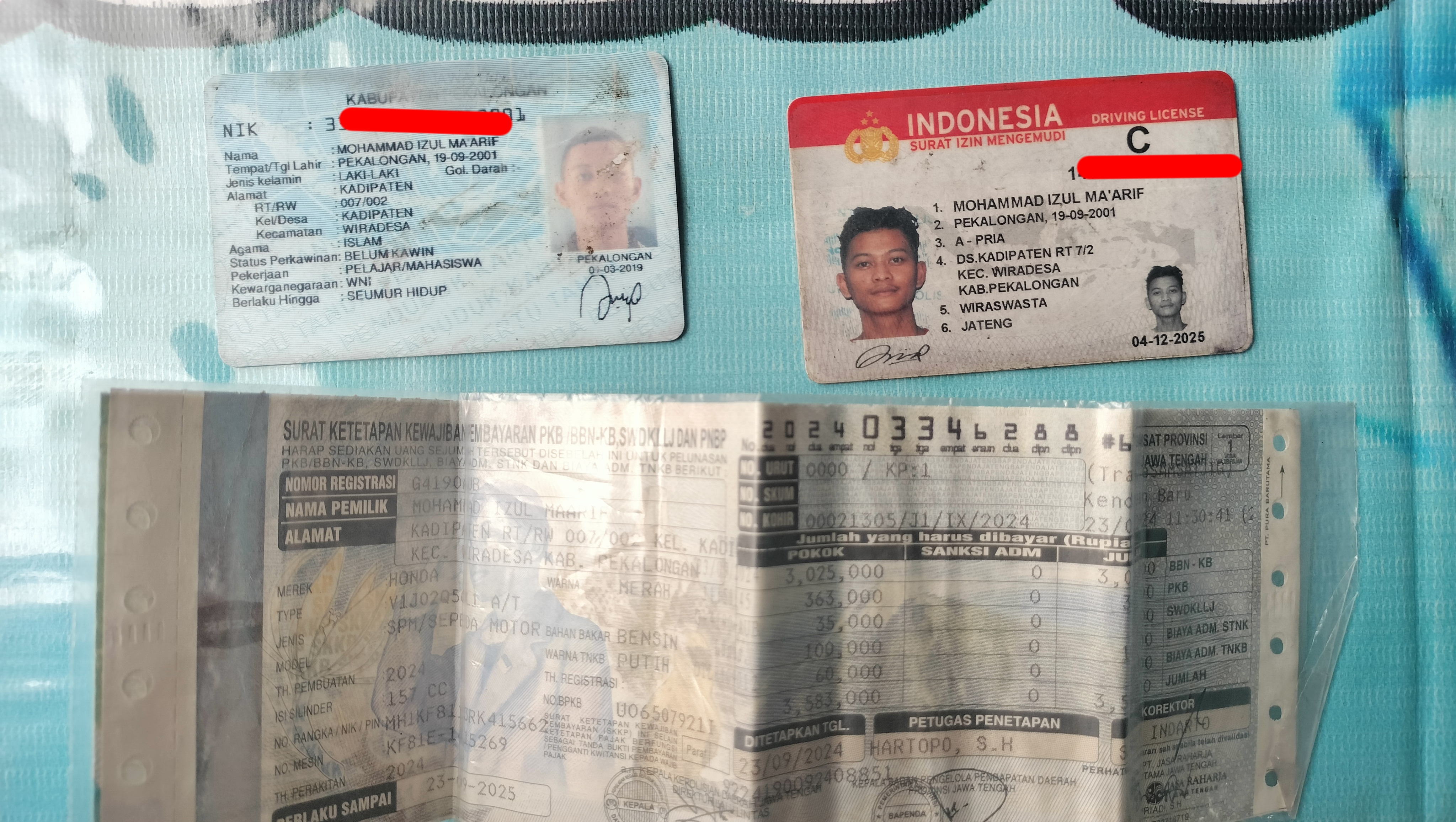 Foto laporan Dompet Hitam (TB0866)