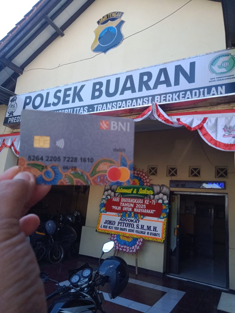 Foto laporan ATM BNI Debit (TB0885)