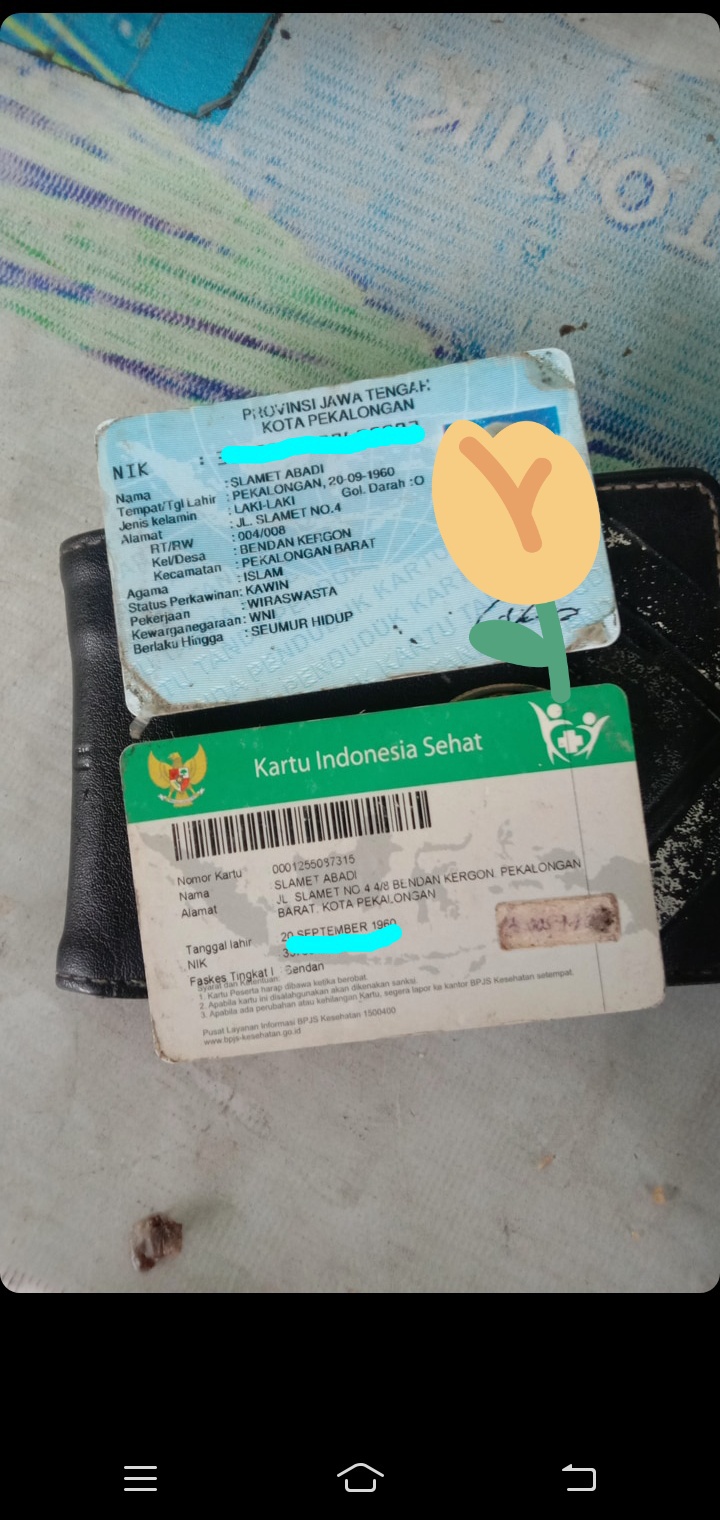 Foto laporan Dompet pria warna hitam (TB0890)