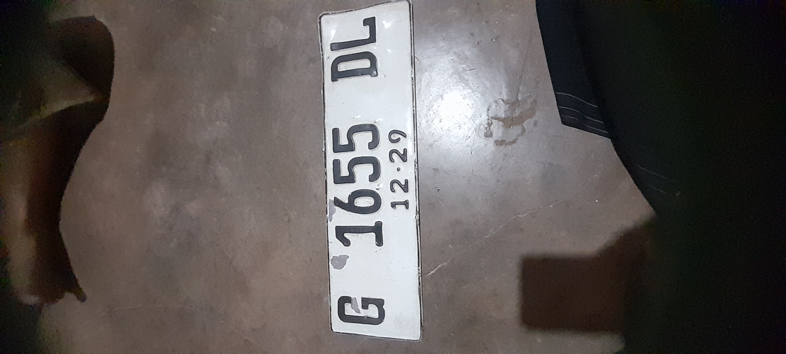 Foto laporan Plat nomor (TB0893)