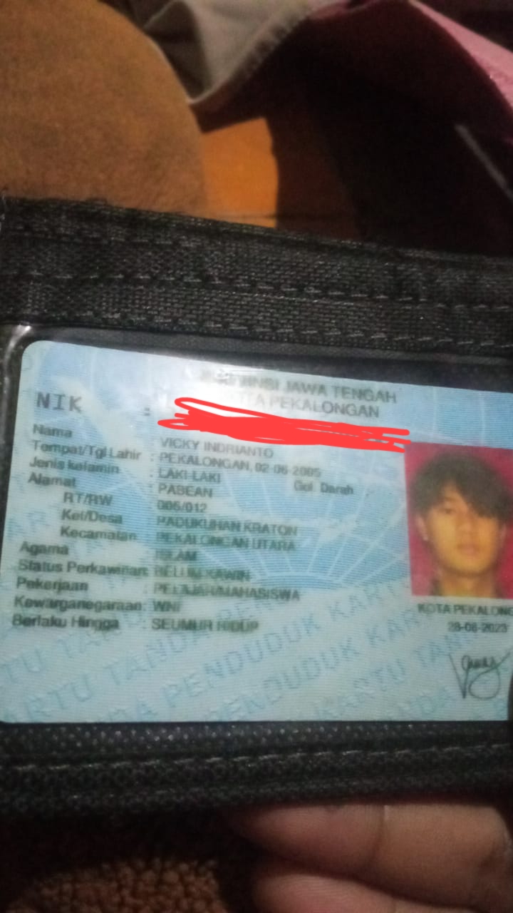 Foto laporan Dompet (TB0901)