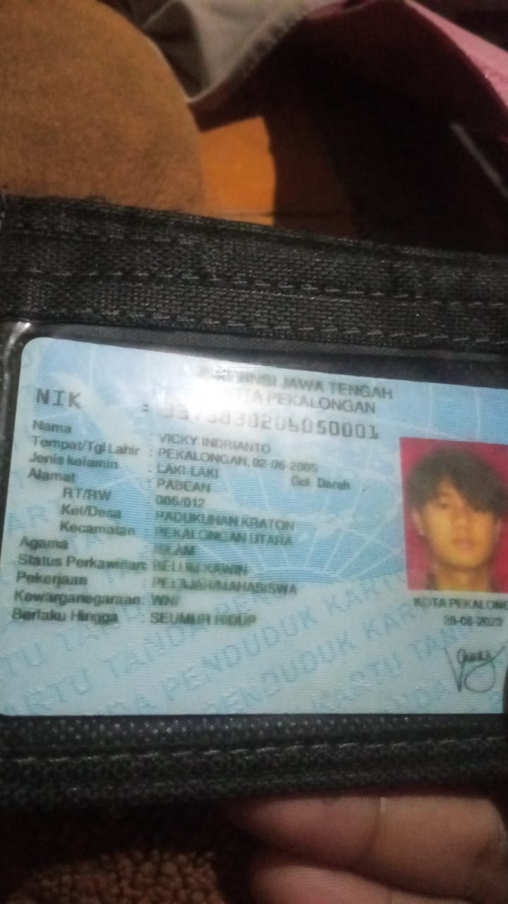 Foto laporan dompet (TB0902)