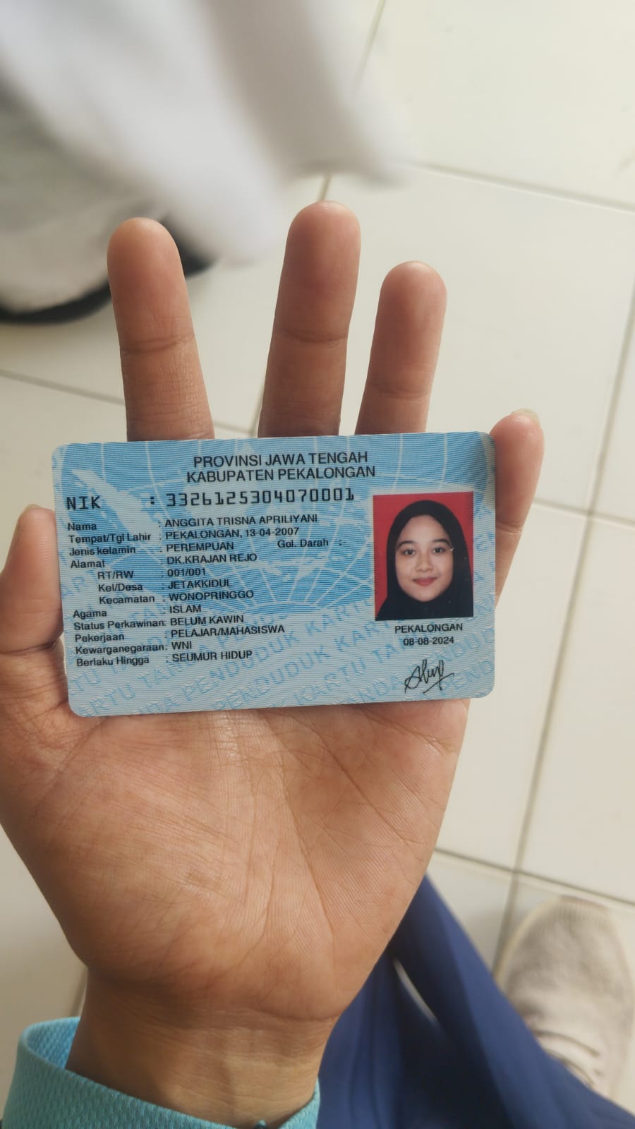 Foto laporan KTP (TB1042)
