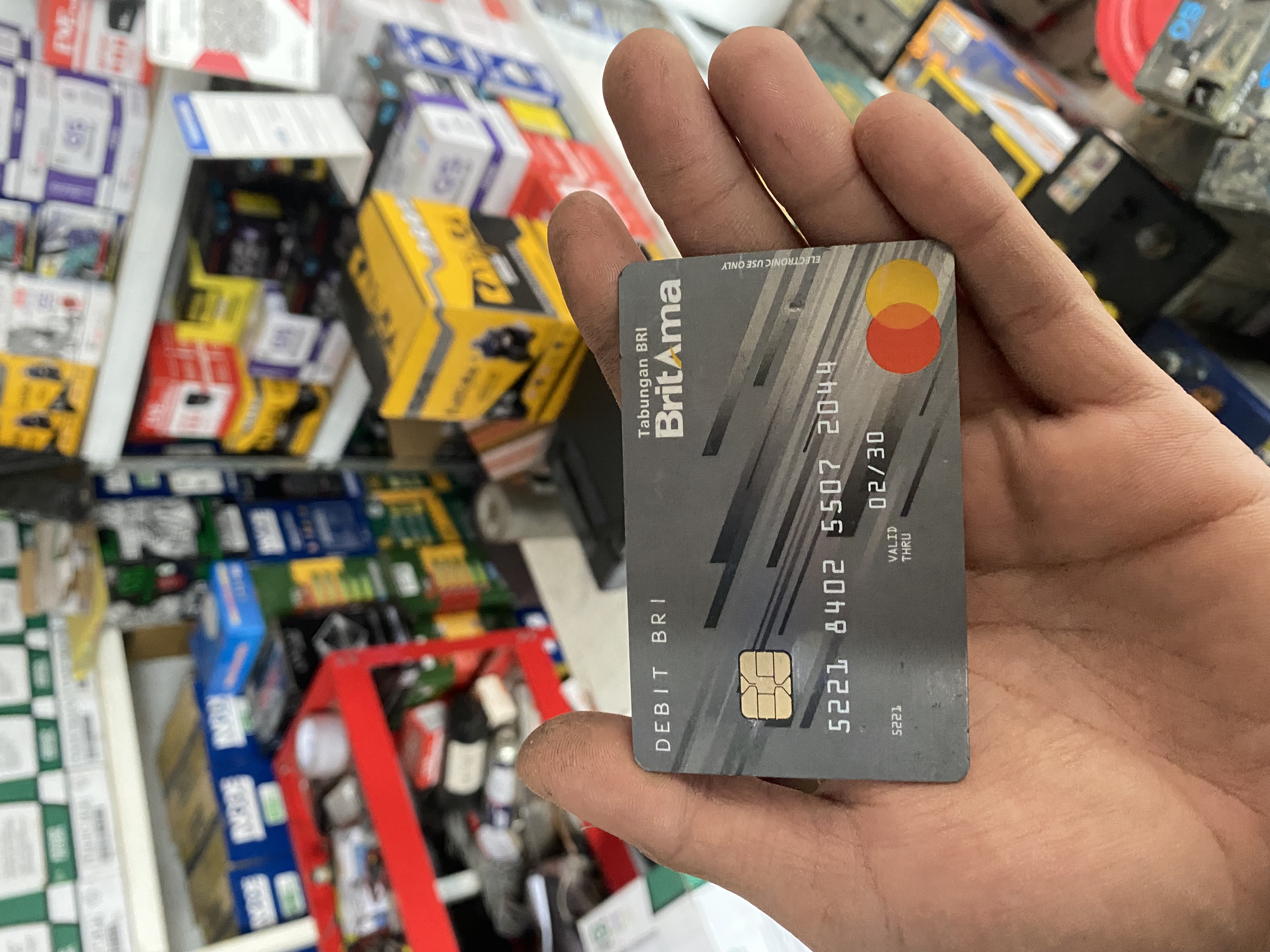 Foto laporan KARTU ATM BRI (TB1057)