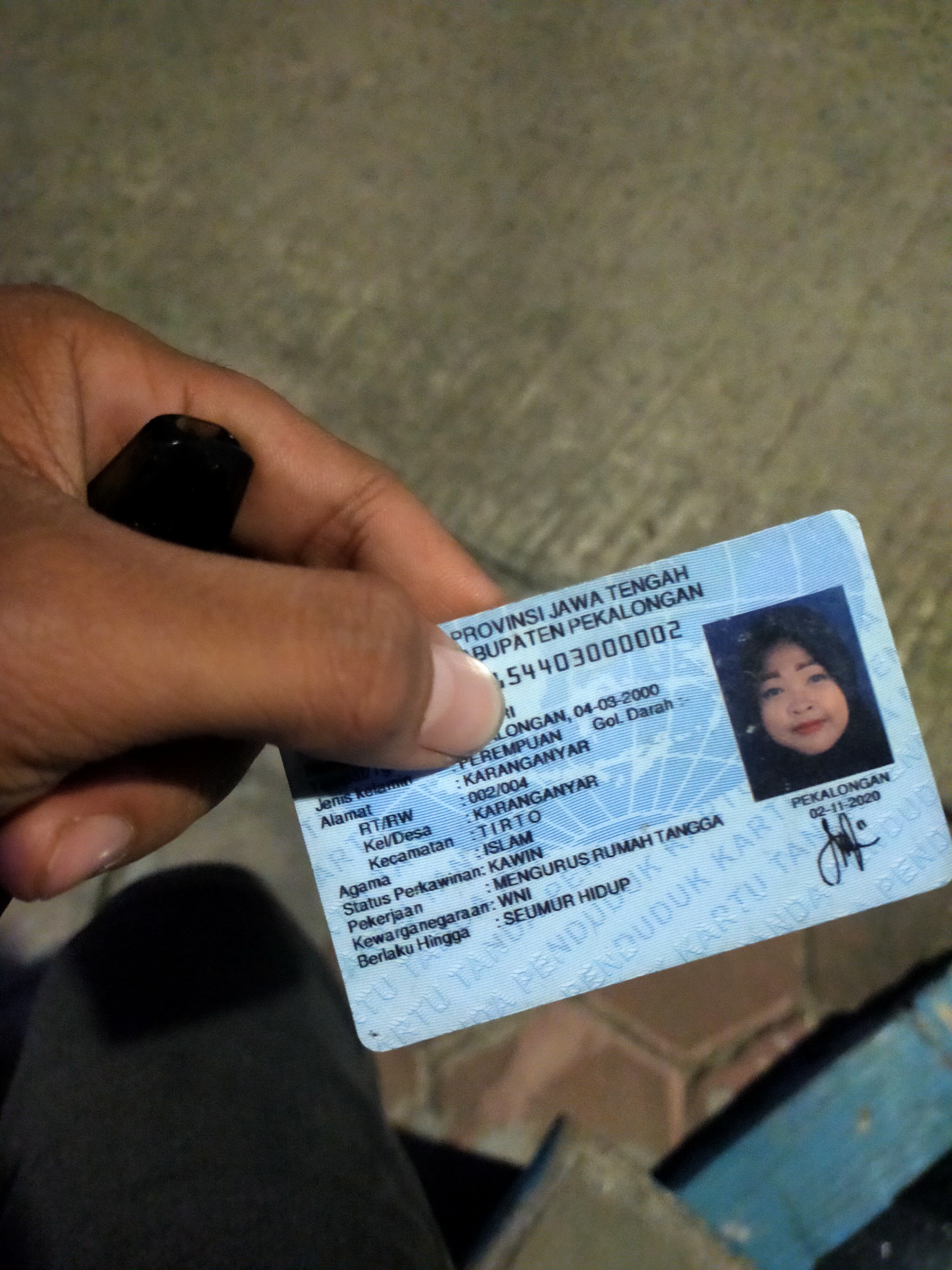 Foto laporan ktp (TB1083)