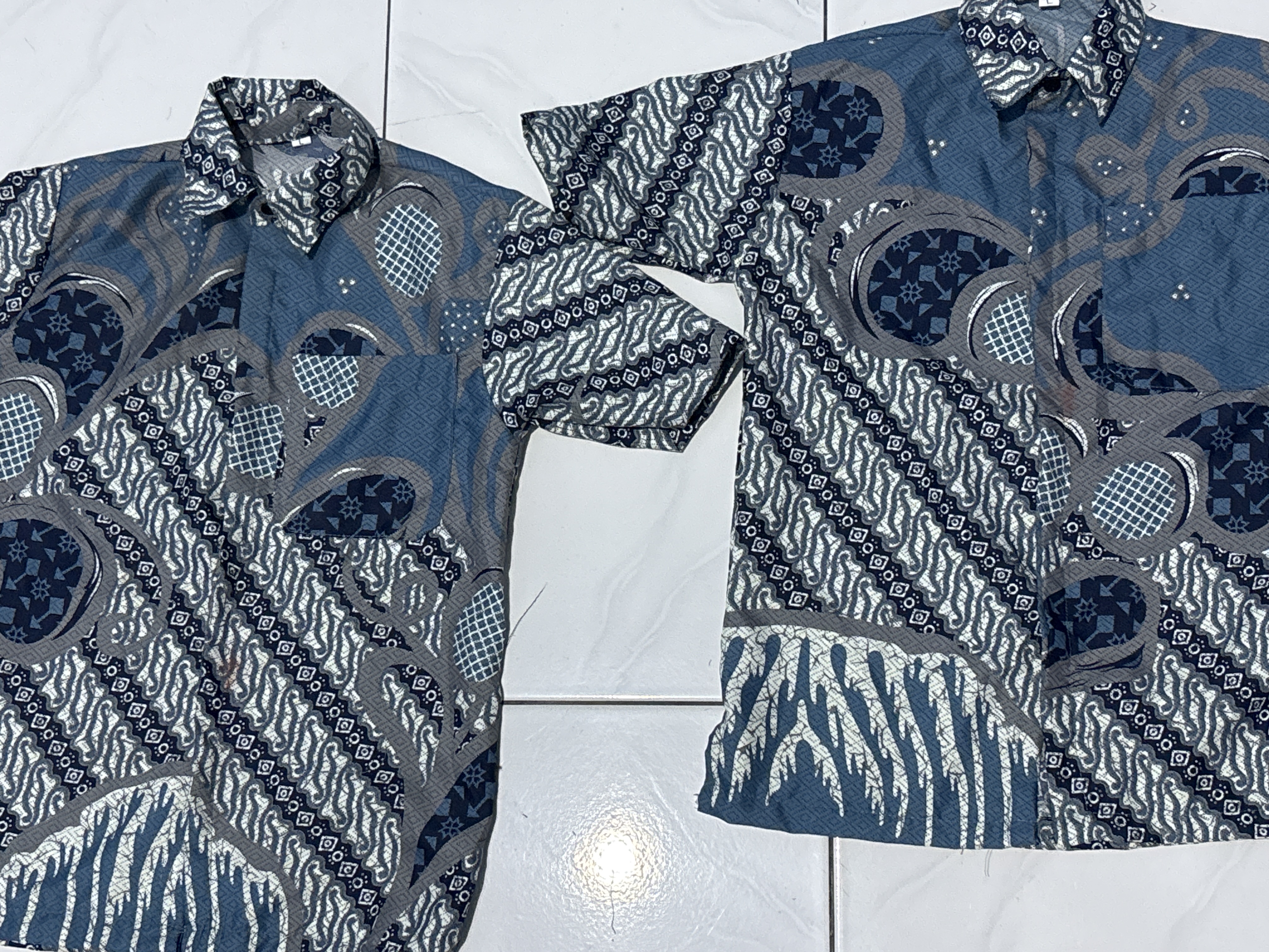 Foto laporan kemeja batik anak (TB1119)