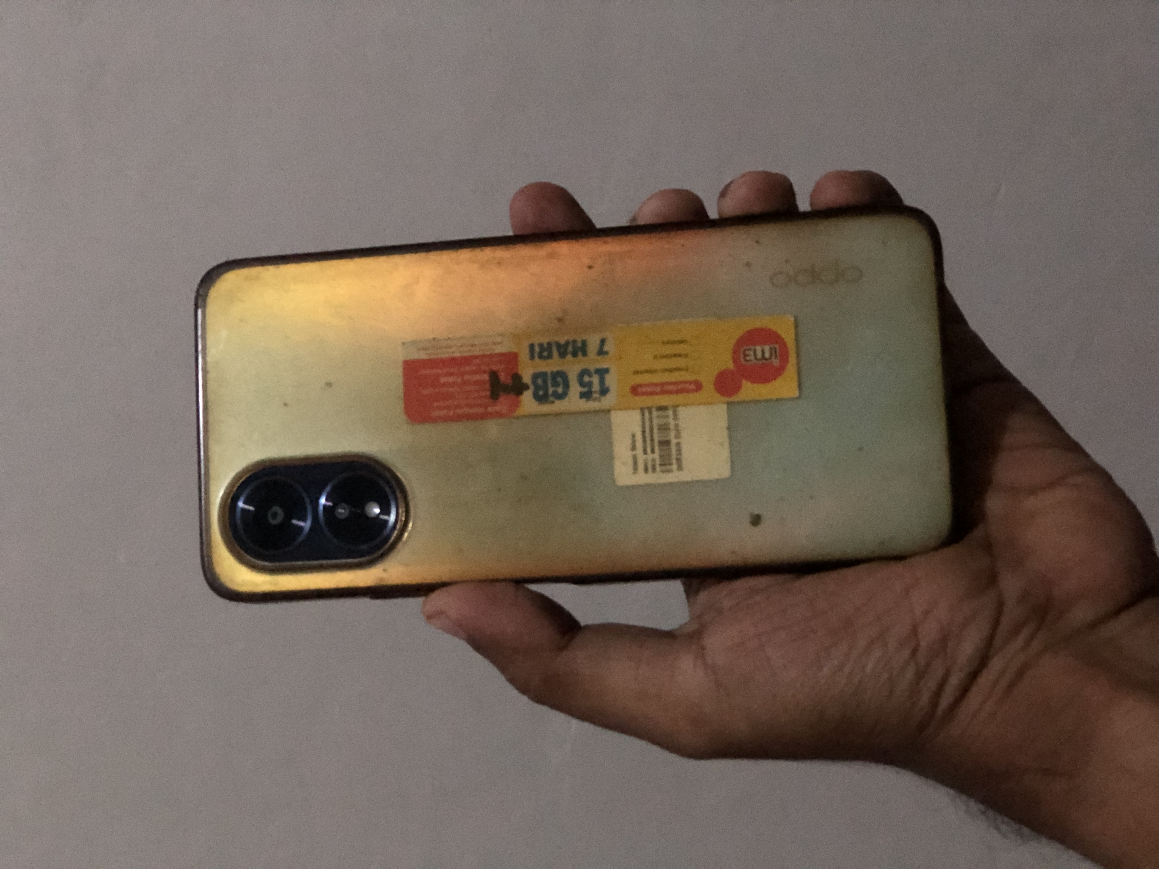 Foto laporan Merk Oppo tapi seri gak tau (TB1122)
