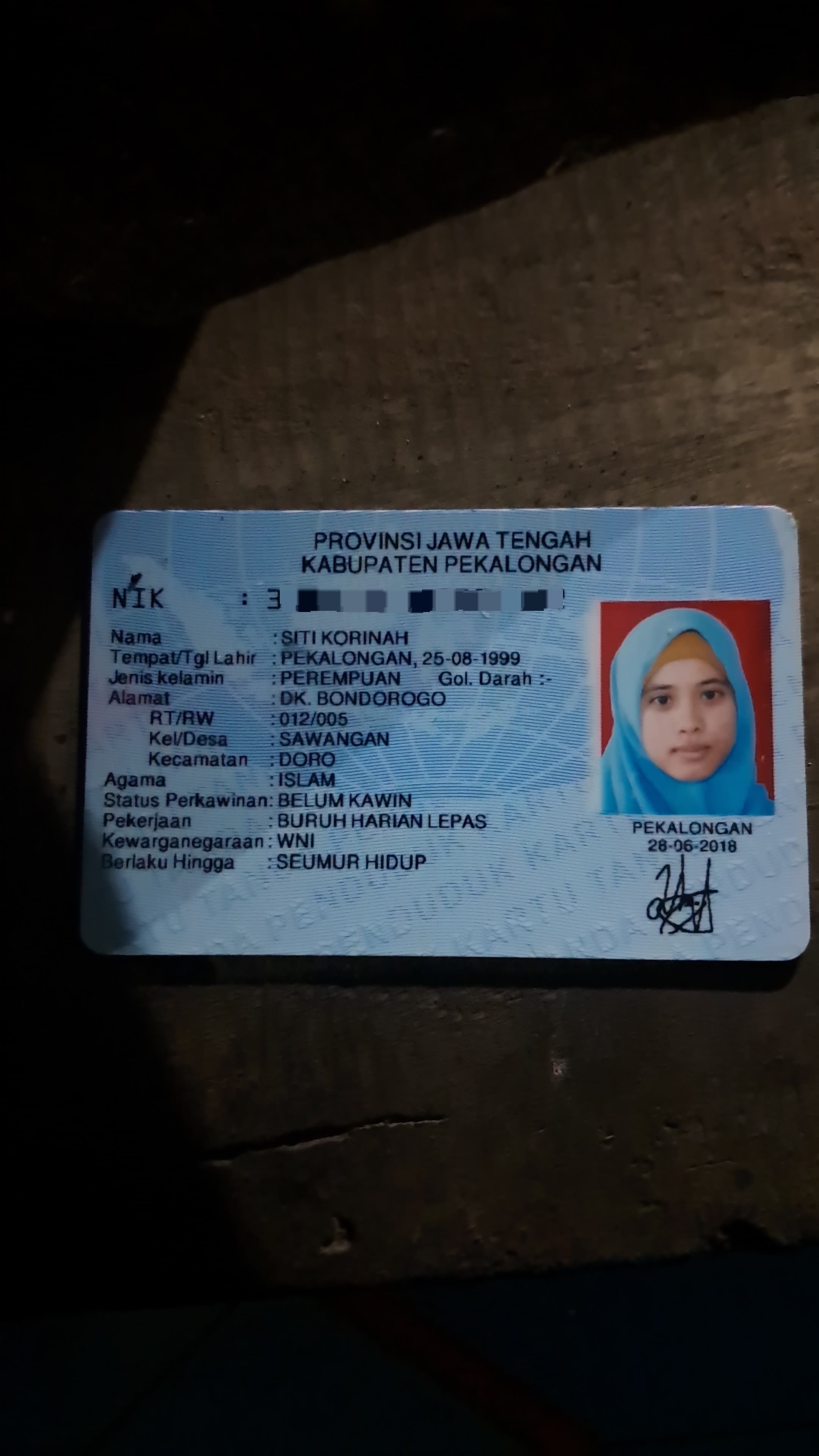Foto laporan Ktp (TB1222)