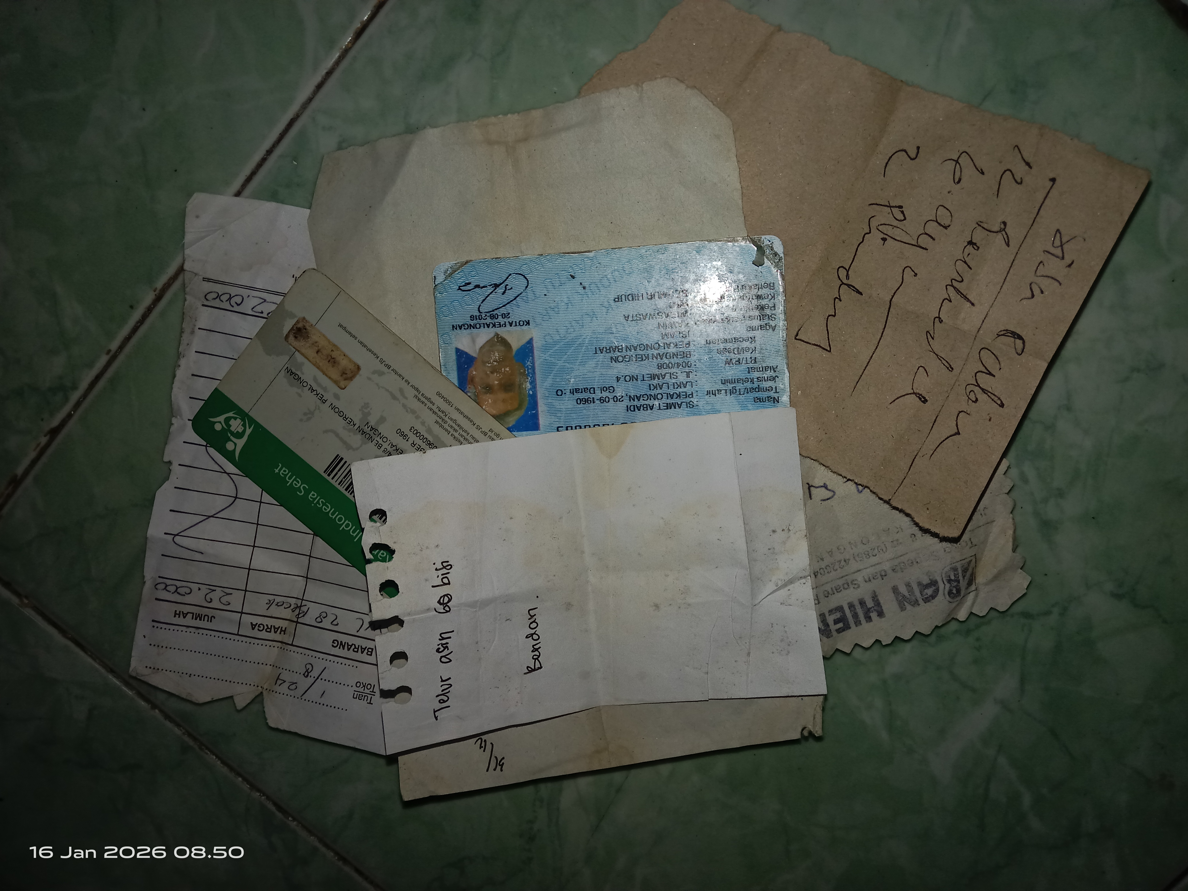 Foto laporan Dompet pria (TB1256)