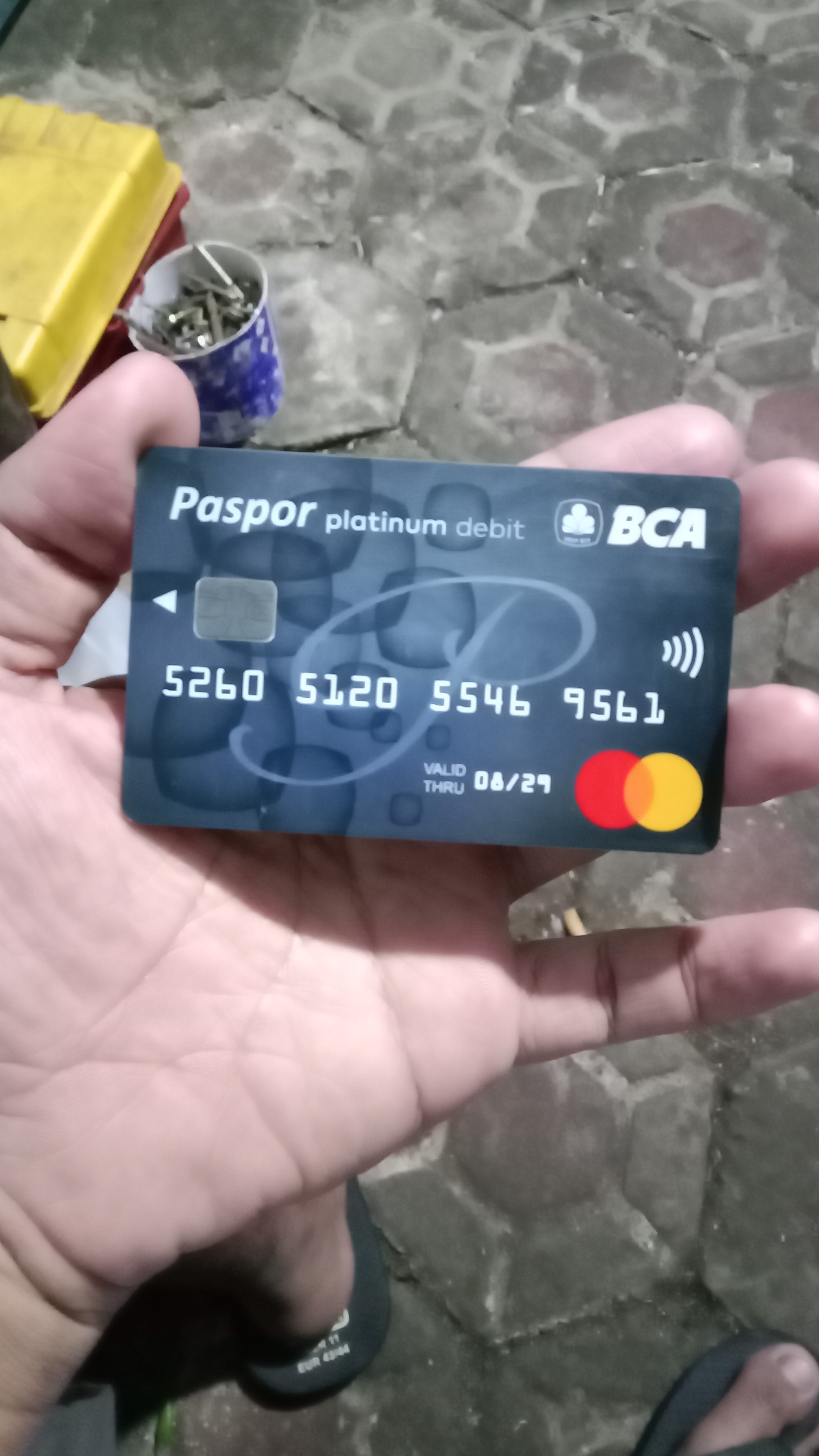 Foto laporan ATM BCA (TB1257)