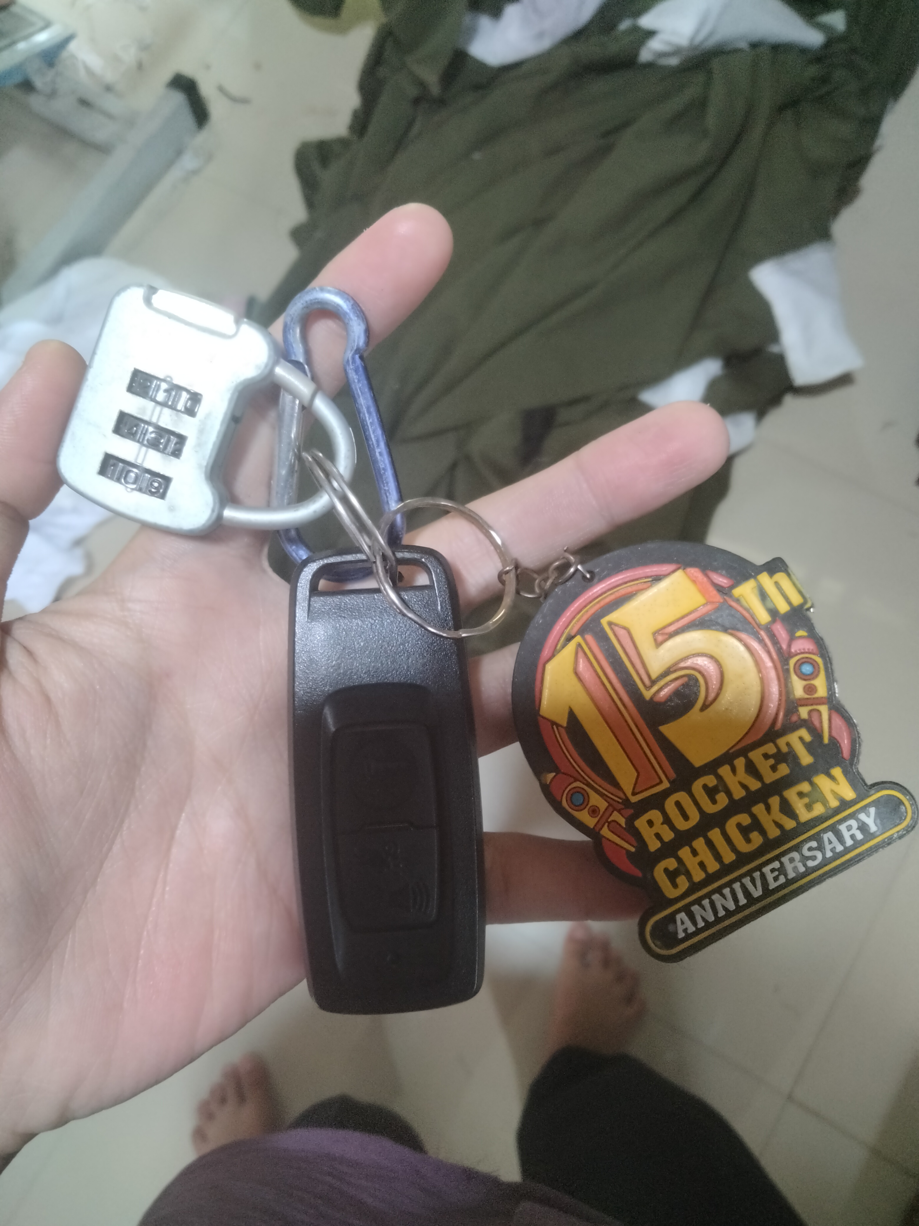 Foto laporan kunci motor (TB1273)