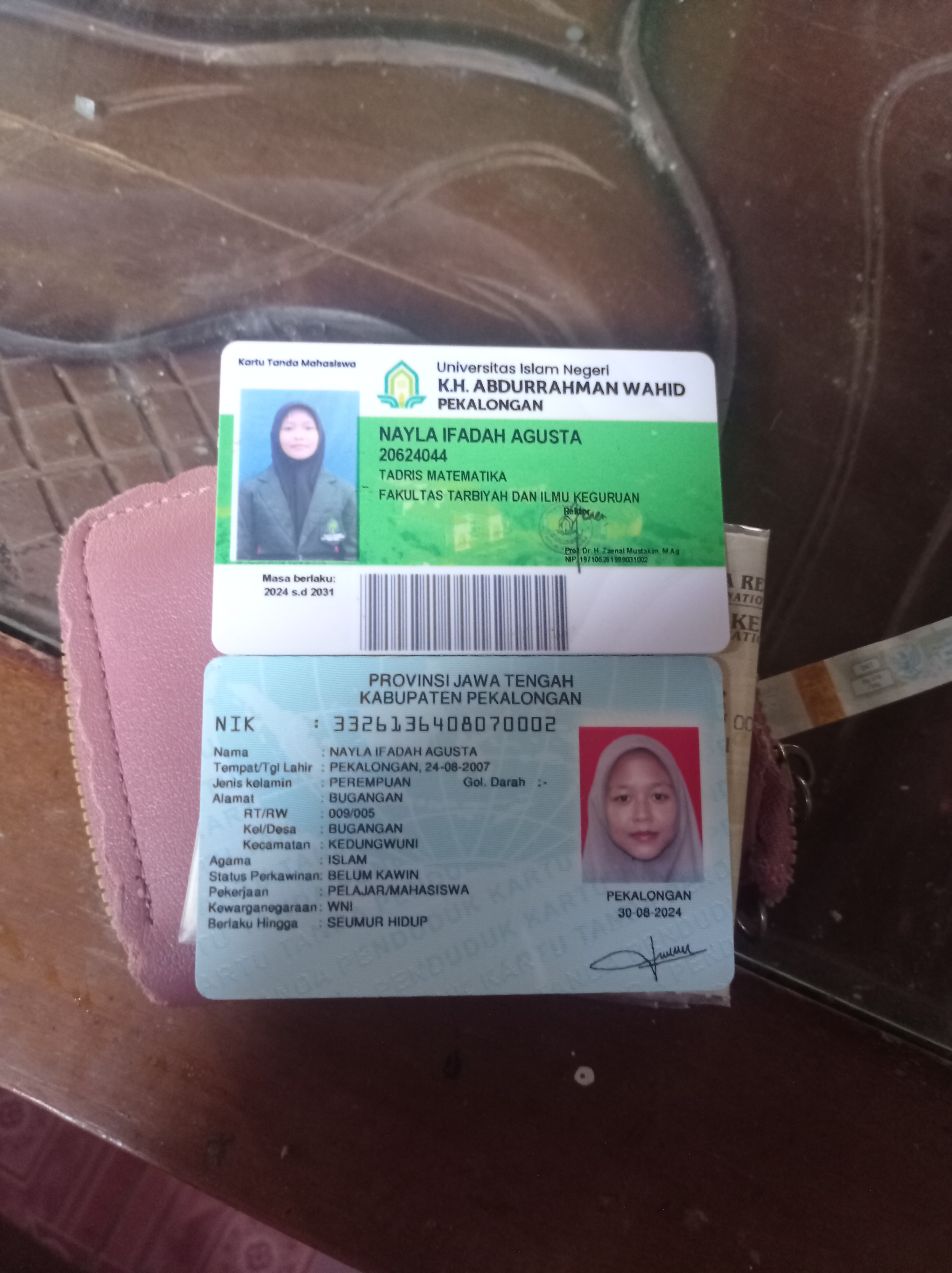 Foto laporan dompet (TB1313)