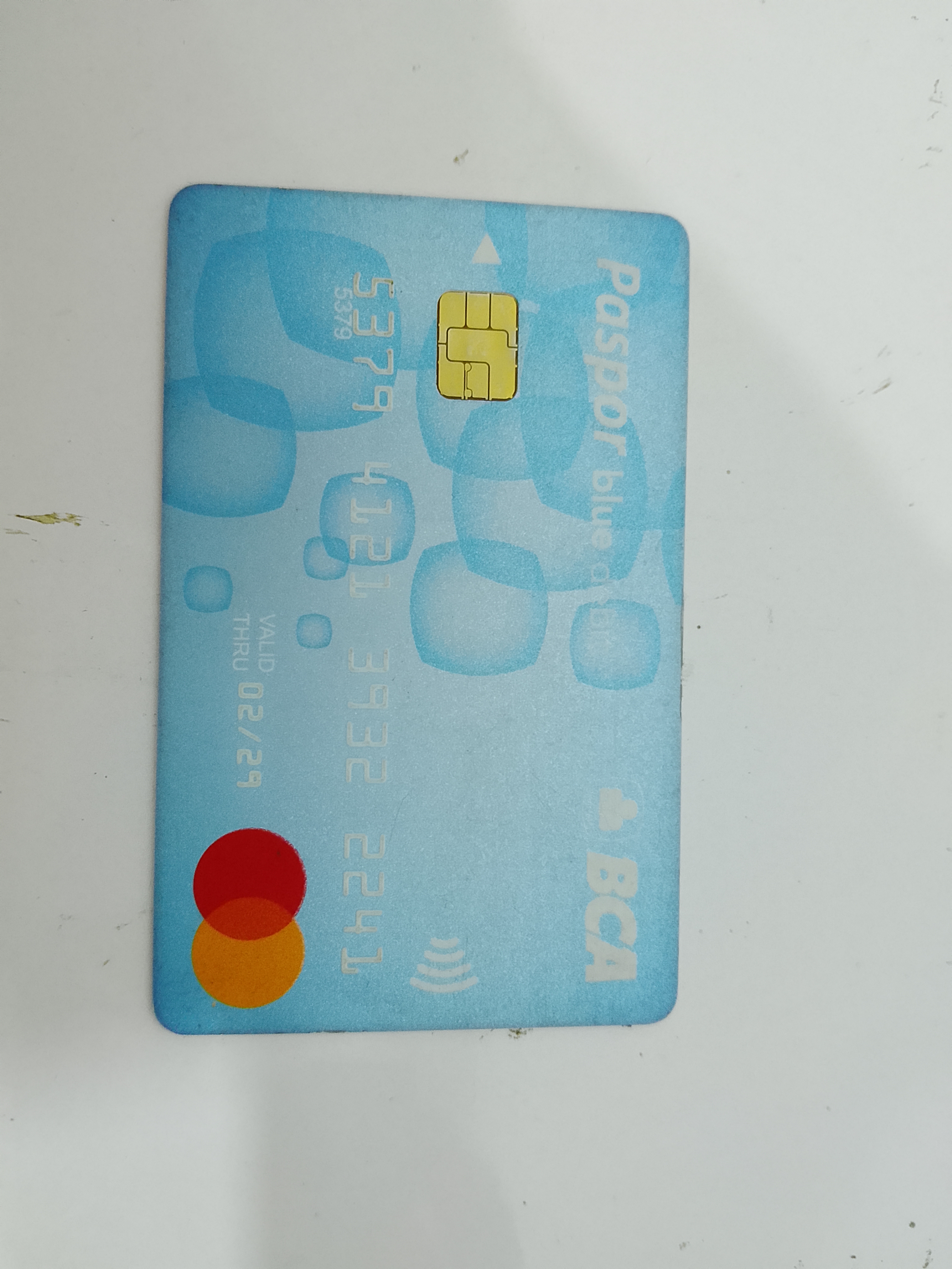 Foto laporan ATM bca (TB1328)