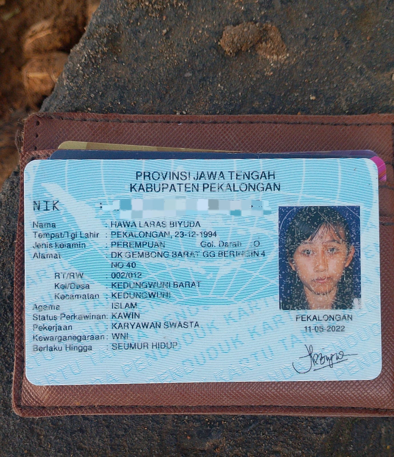 Foto laporan Dompet Kartu (TB1332)