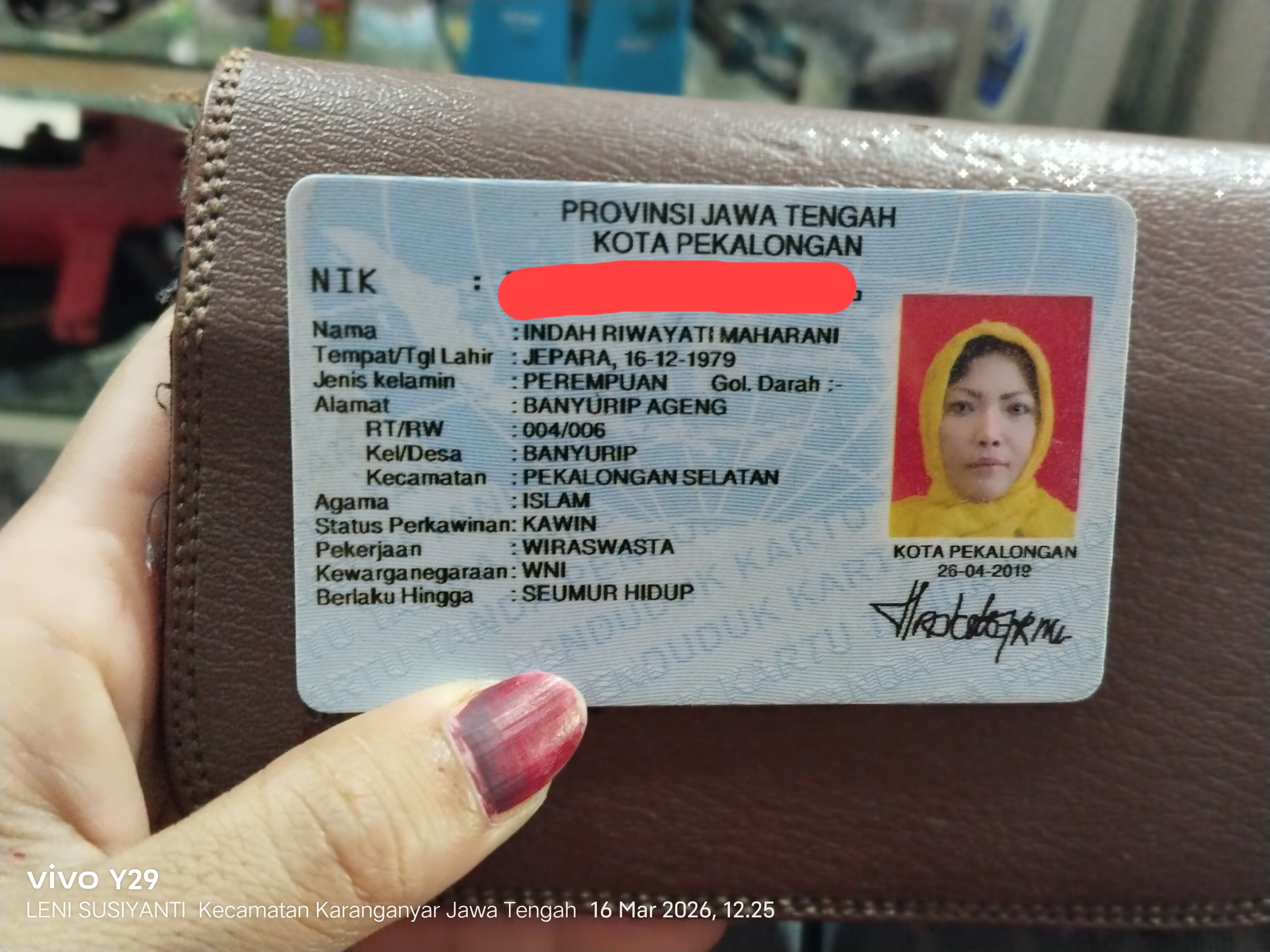 Foto laporan Dompet (TB1338)