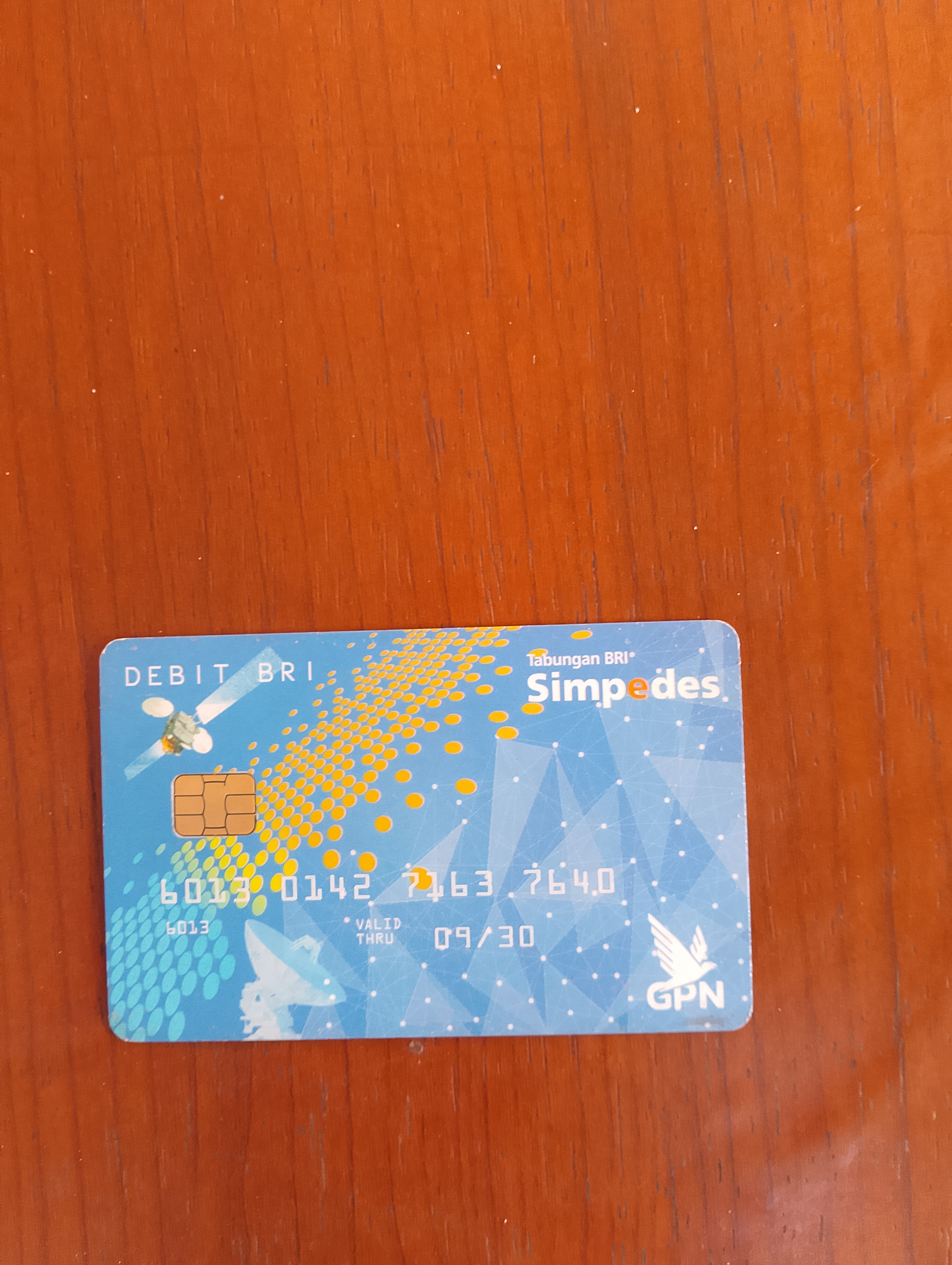 Foto laporan Kartu debit (TB1409)
