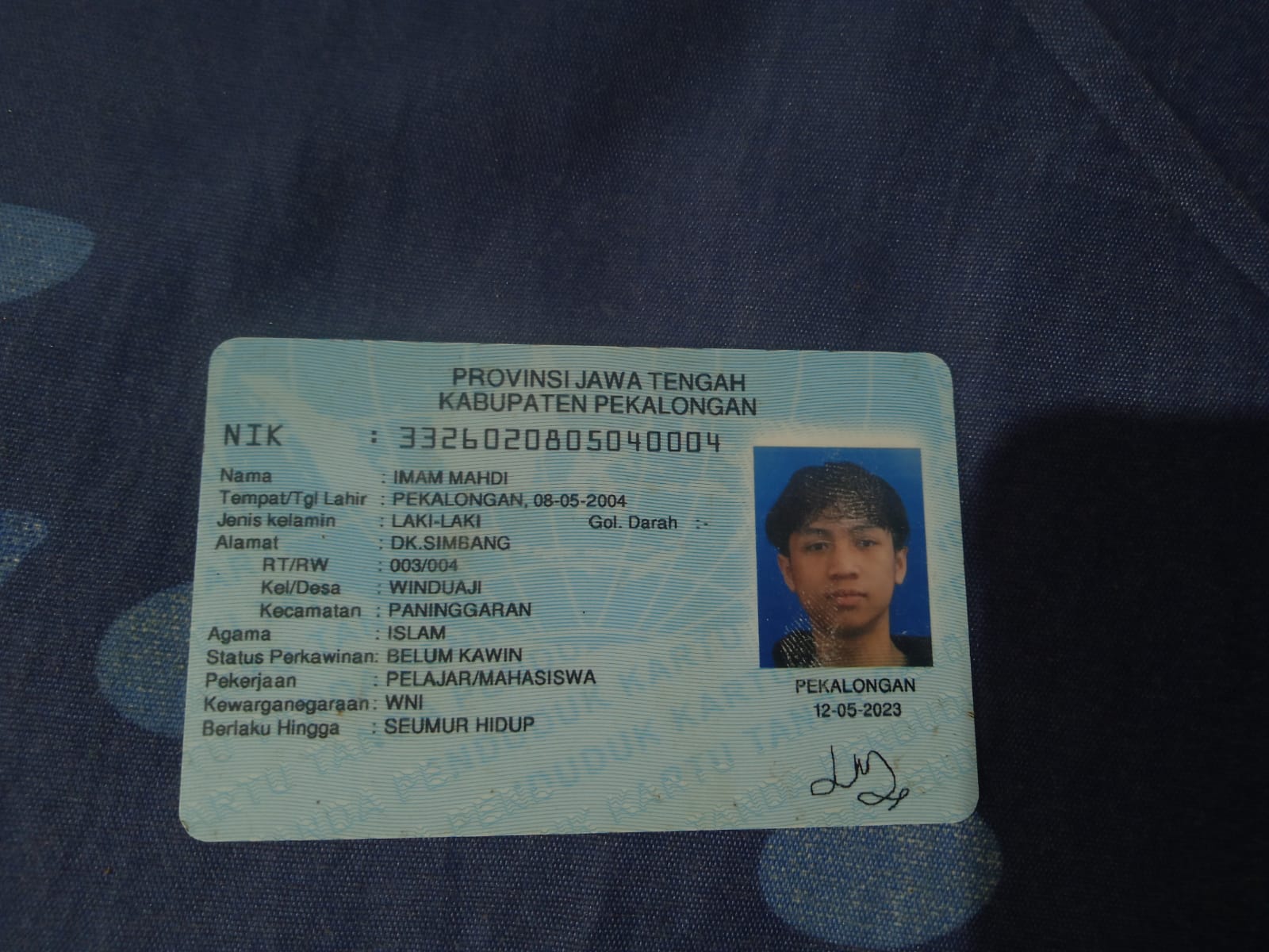 Foto laporan Ktp (TB1429)