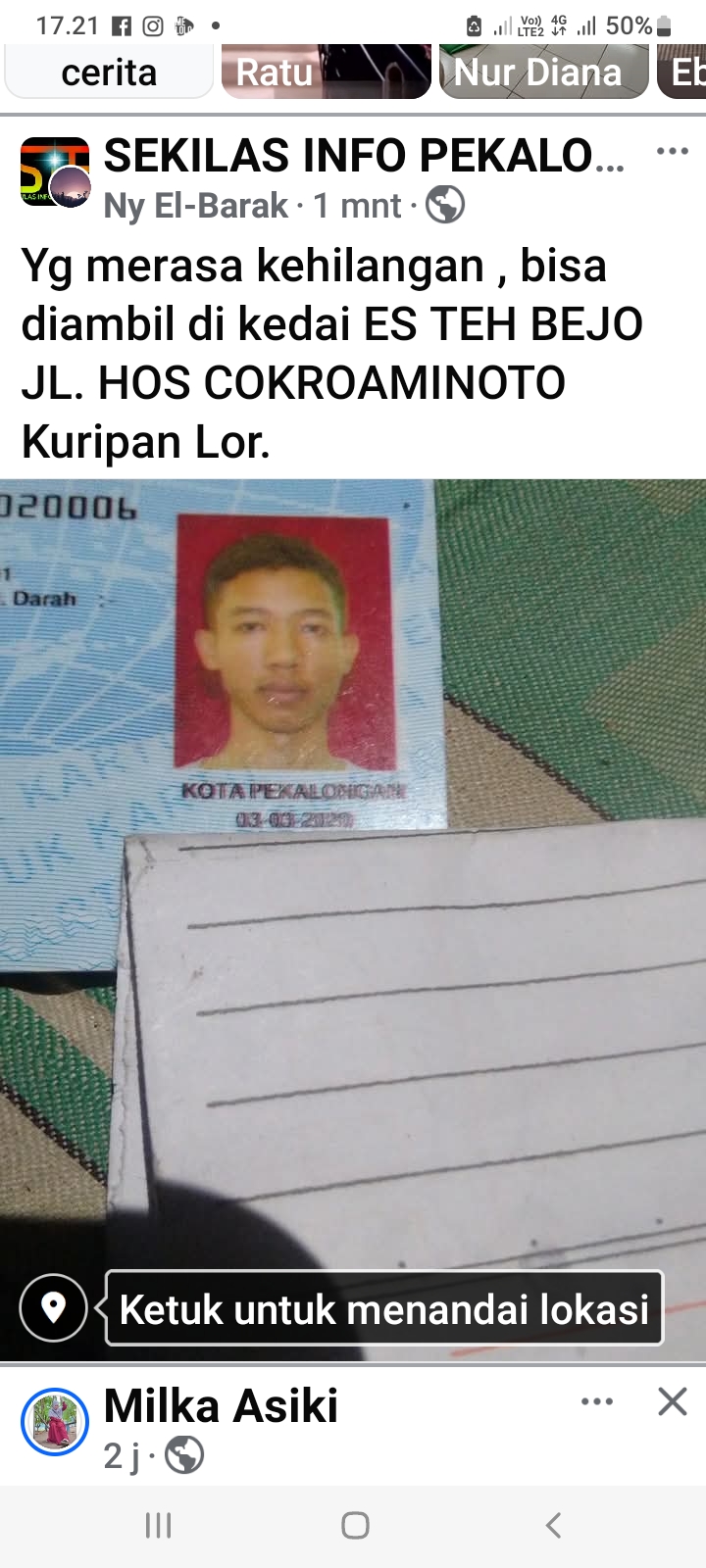 Foto laporan KTP (TB1444)