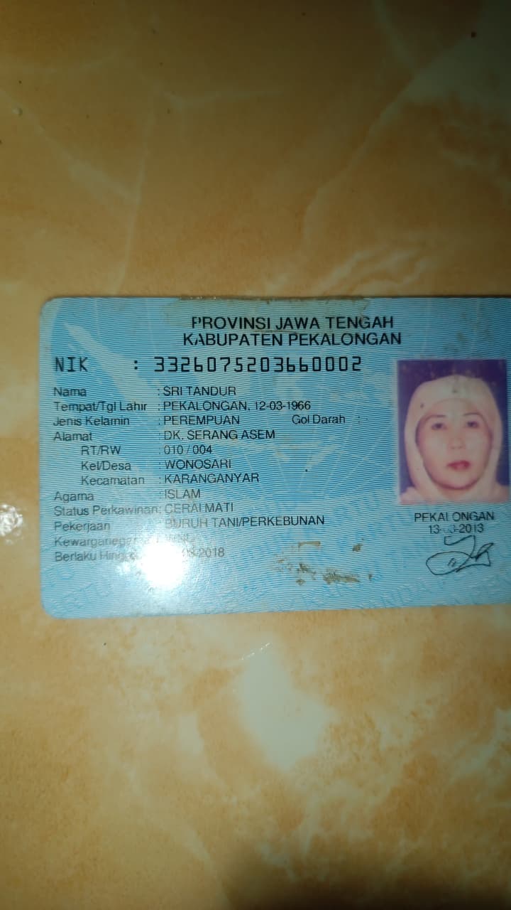 Foto laporan ktp (TB1469)
